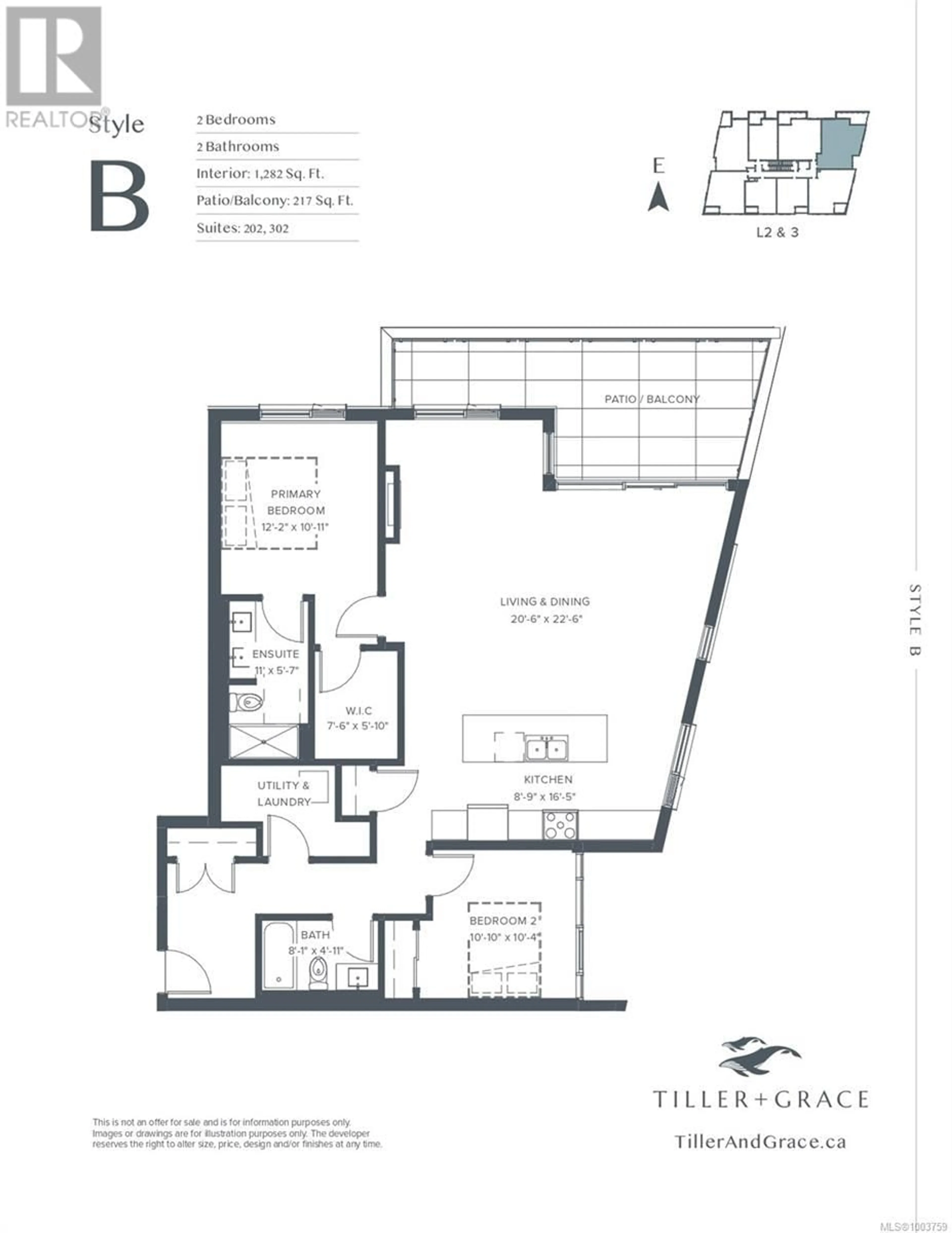 Floor plan for 302 - 5229 CORDOVA BAY ROAD, Saanich British Columbia V8Y2L1