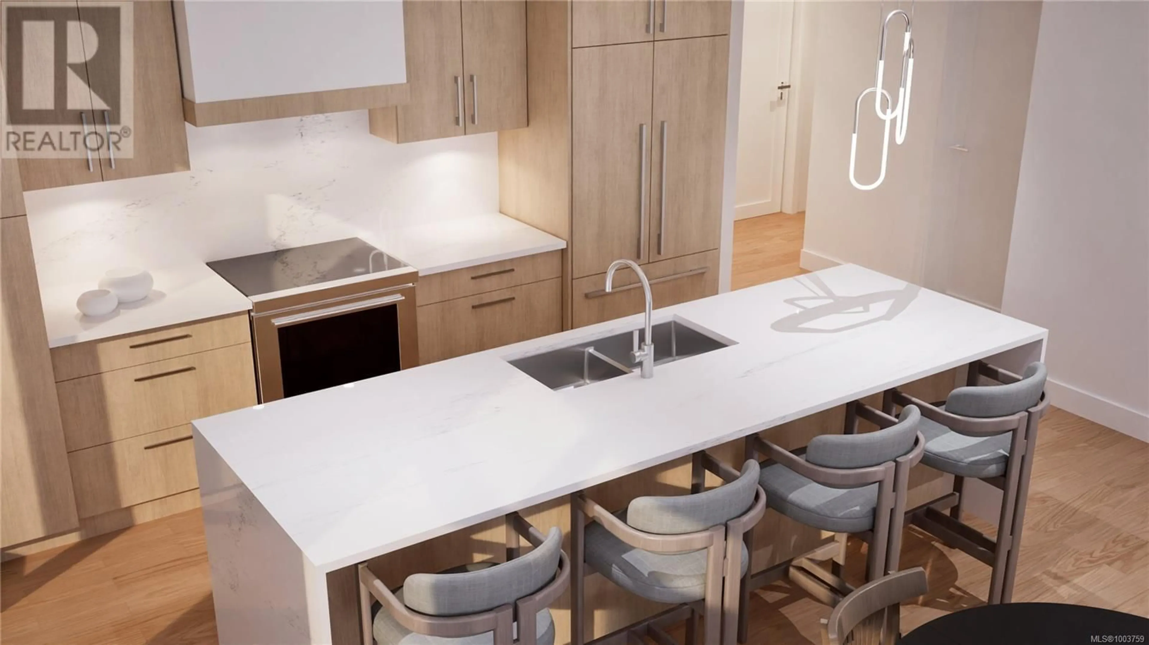 Contemporary kitchen, unknown for 302 - 5229 CORDOVA BAY ROAD, Saanich British Columbia V8Y2L1