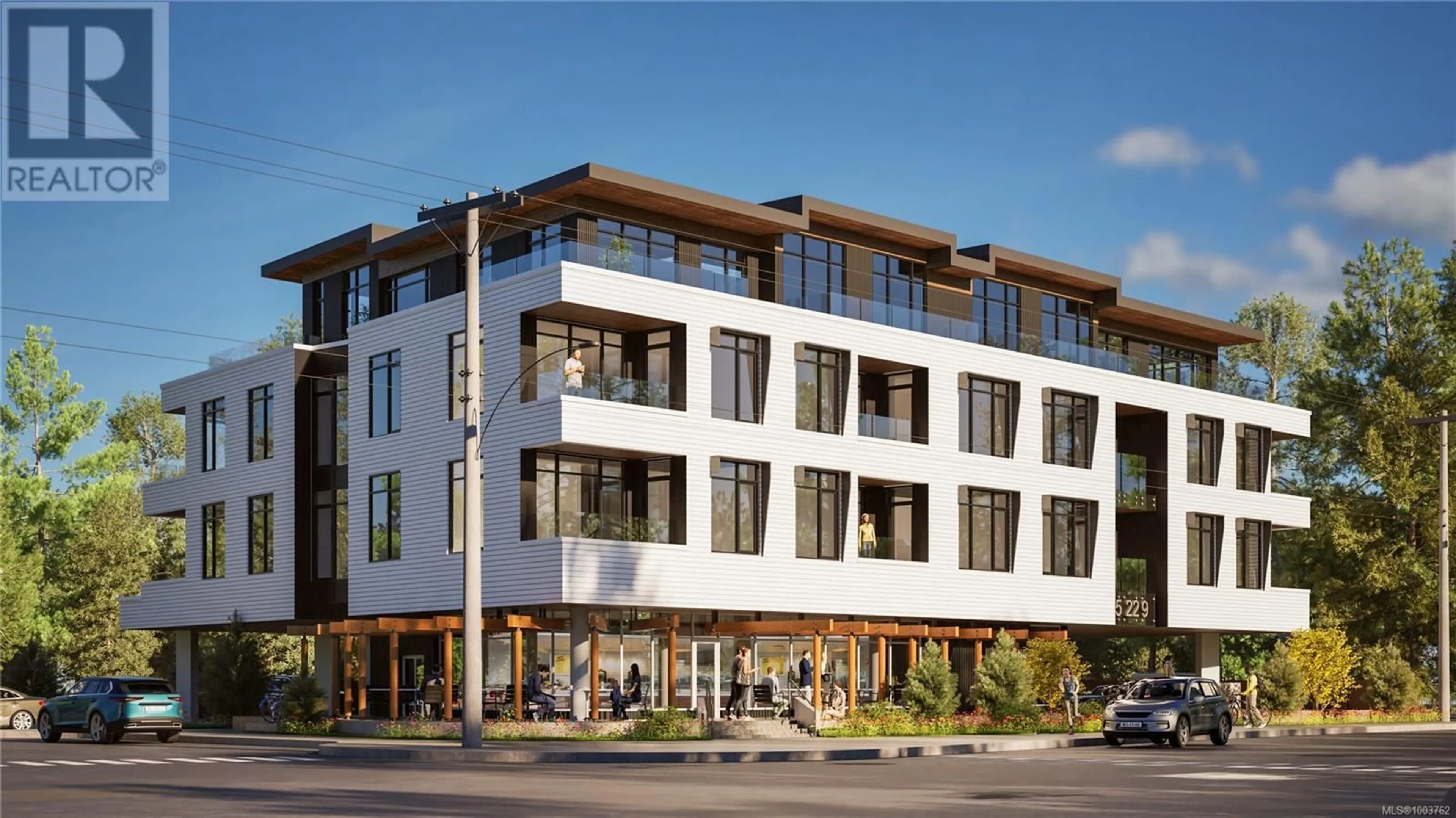 Patio, building for 305 - 5229 CORDOVA BAY ROAD, Saanich British Columbia V8Y2L1