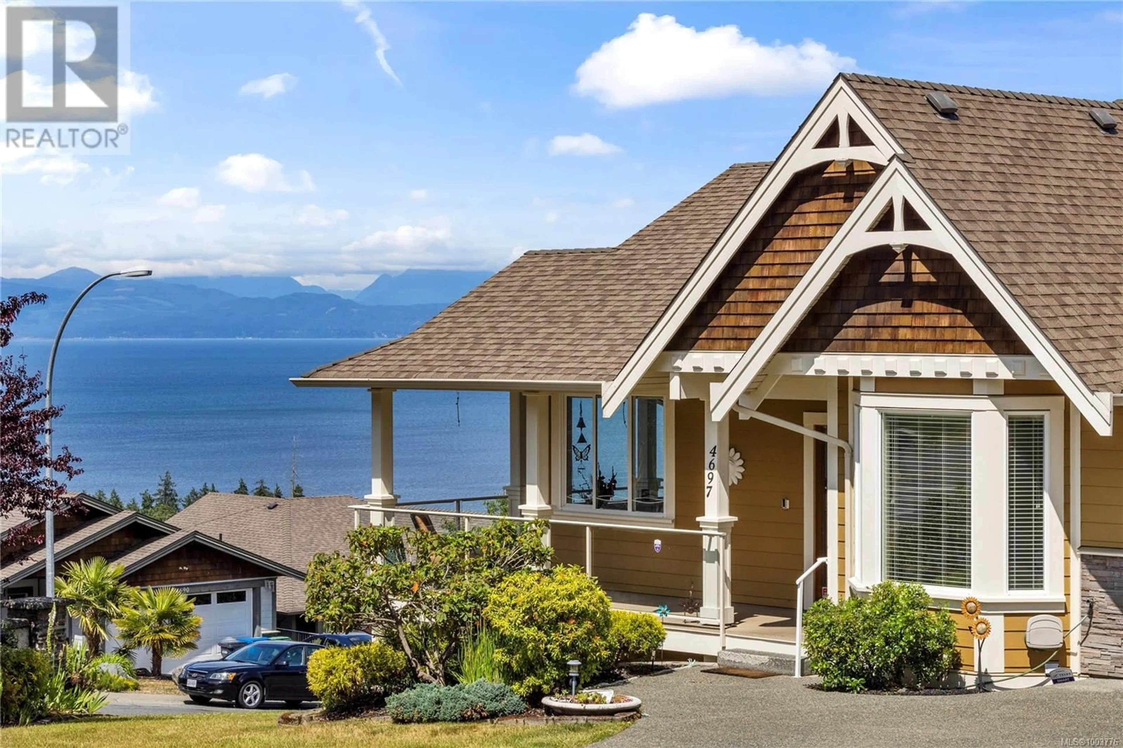Home with vinyl exterior material, water/lake/river/ocean view for 4697 LAGUNA WAY, Nanaimo British Columbia V9T0A7