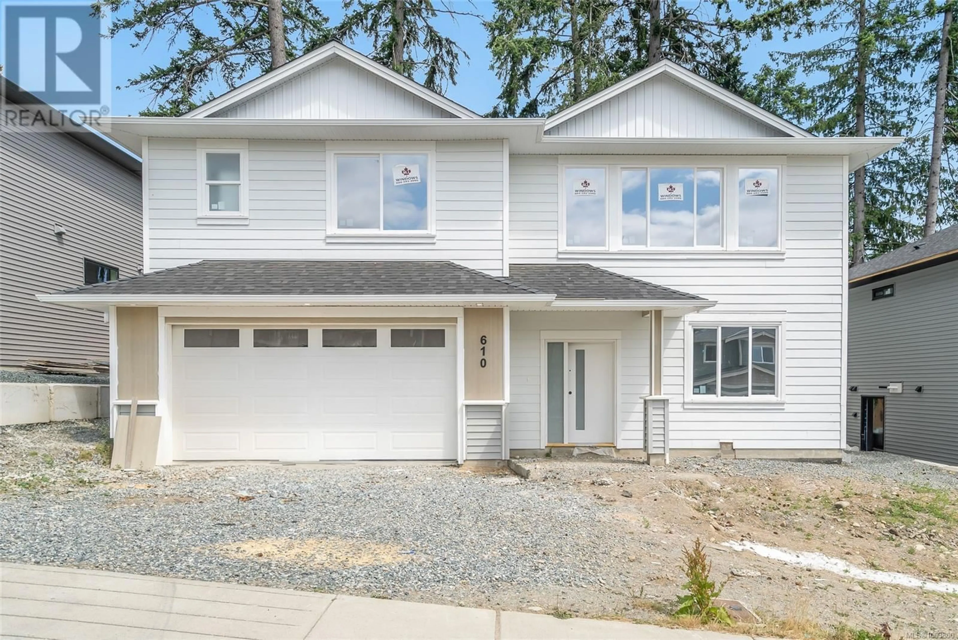 Home with vinyl exterior material, street for 610 ROTAYO ROAD, Nanaimo British Columbia V9R3T3