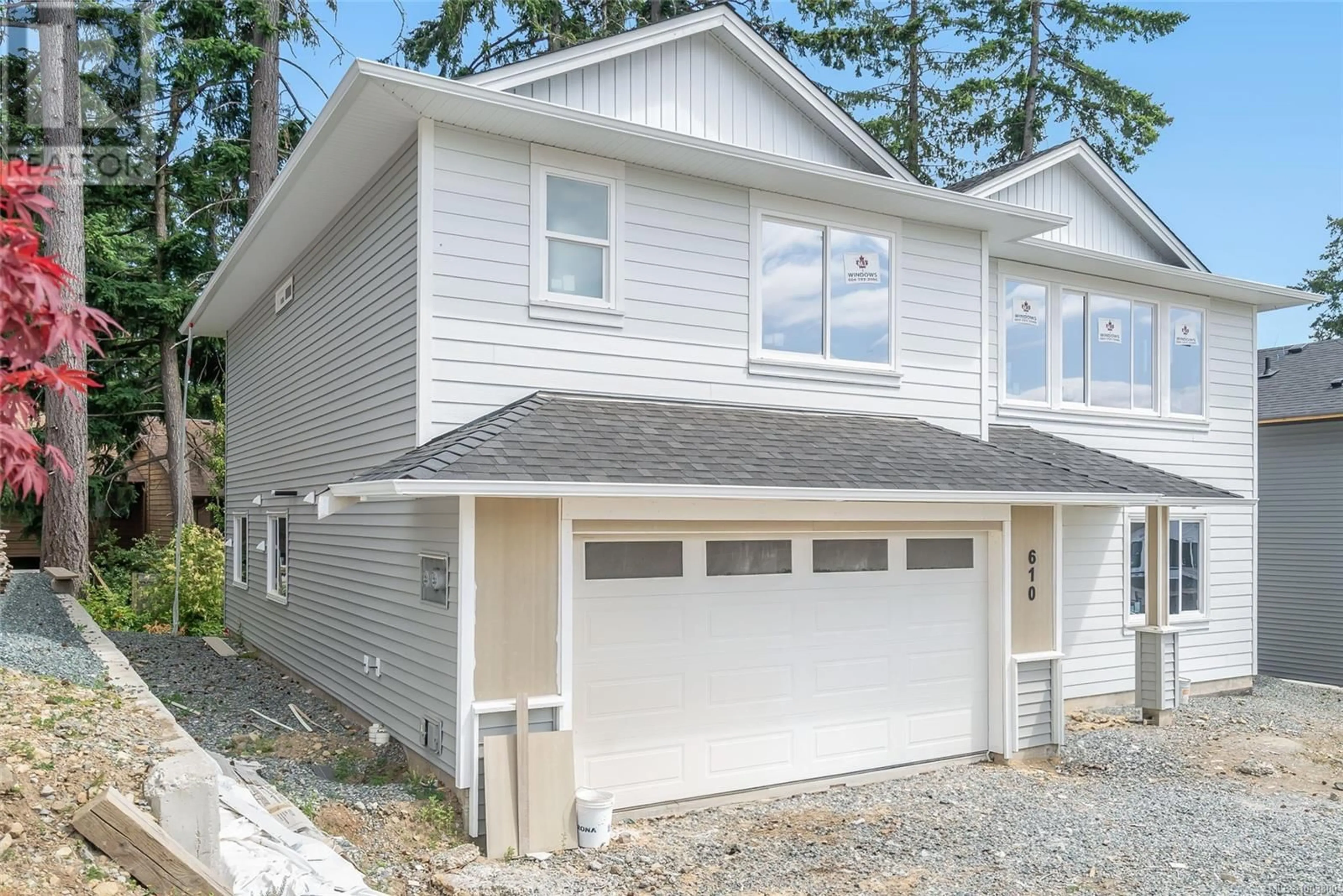 Home with vinyl exterior material, street for 610 ROTAYO ROAD, Nanaimo British Columbia V9R3T3