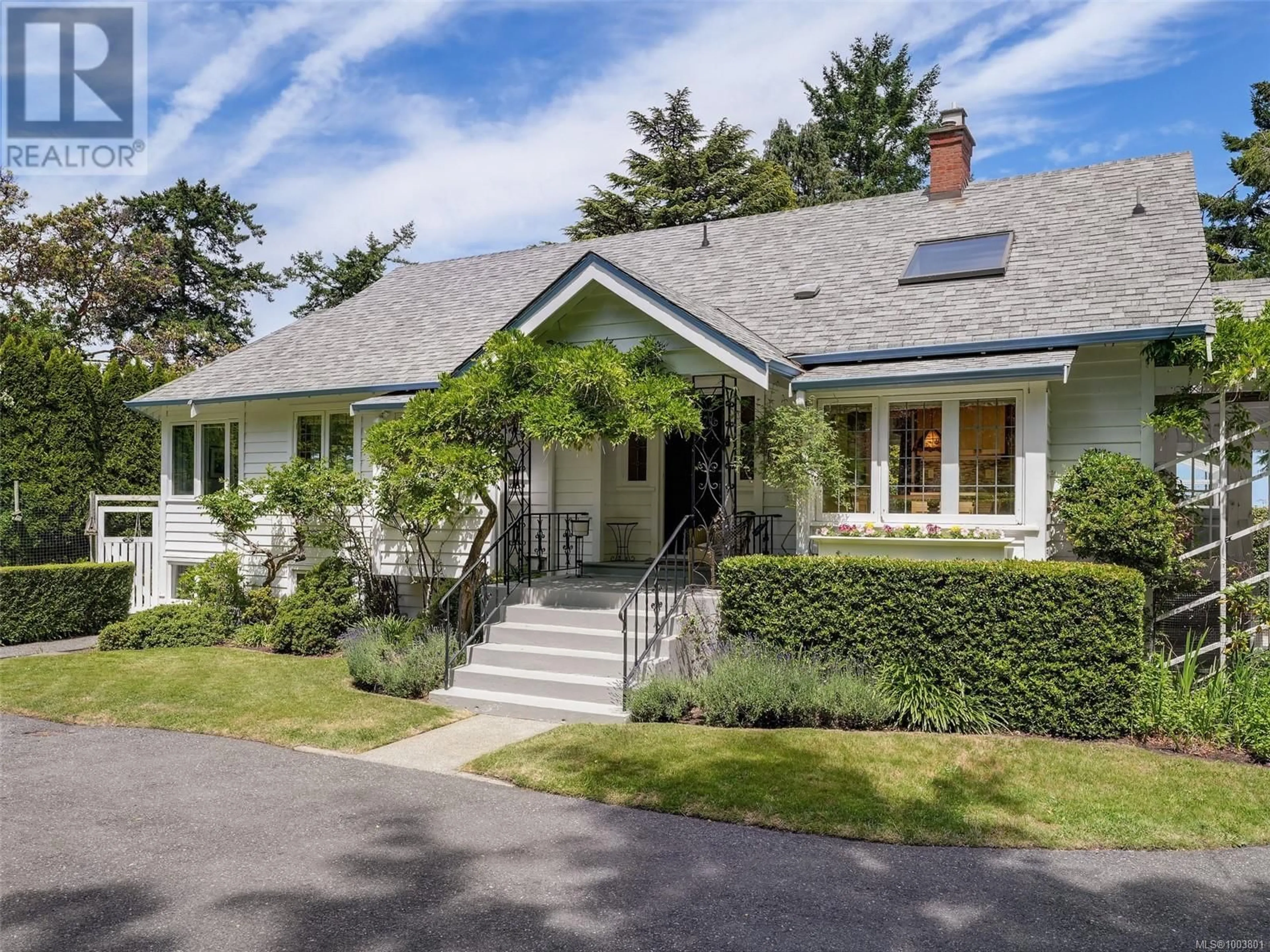 Home with brick exterior material, street for 4590 TORQUAY ROAD, Saanich British Columbia V8N3L7