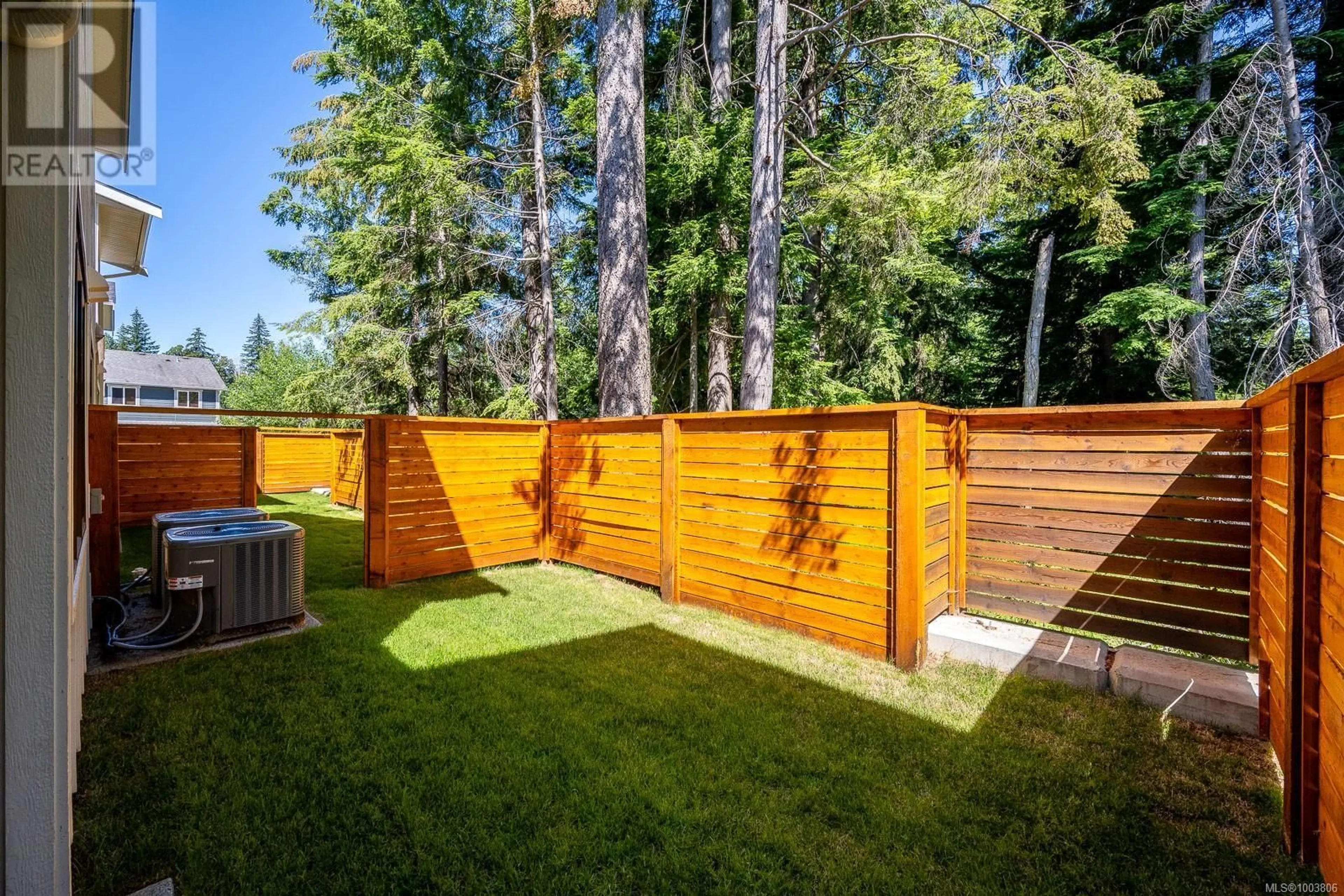 Patio, forest/trees view for 20 - 1090 EVERGREEN ROAD, Campbell River British Columbia V9W3R9