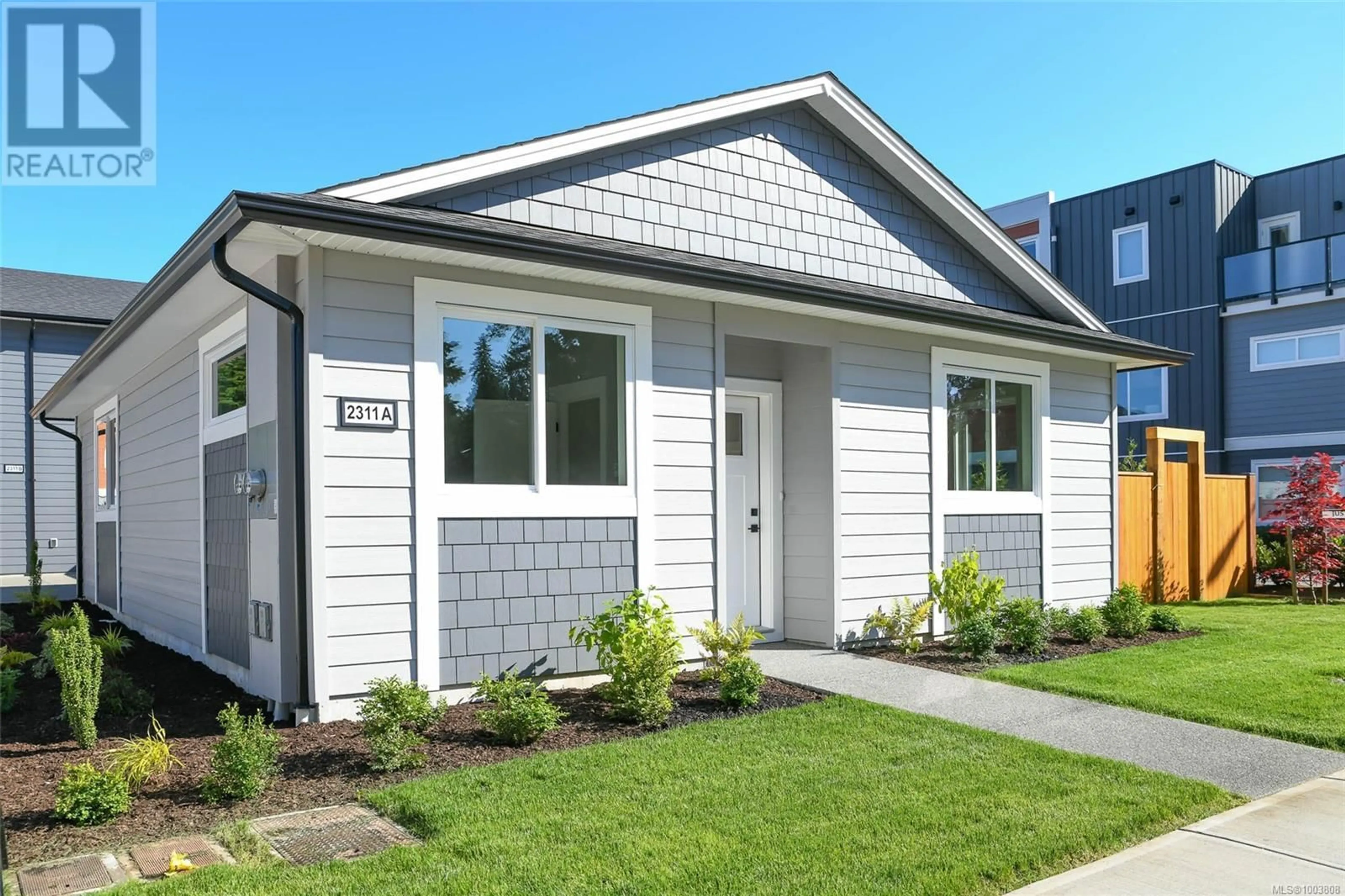 Home with vinyl exterior material, street for A - 2311 MCDONALD ROAD, Comox British Columbia V9M0C8