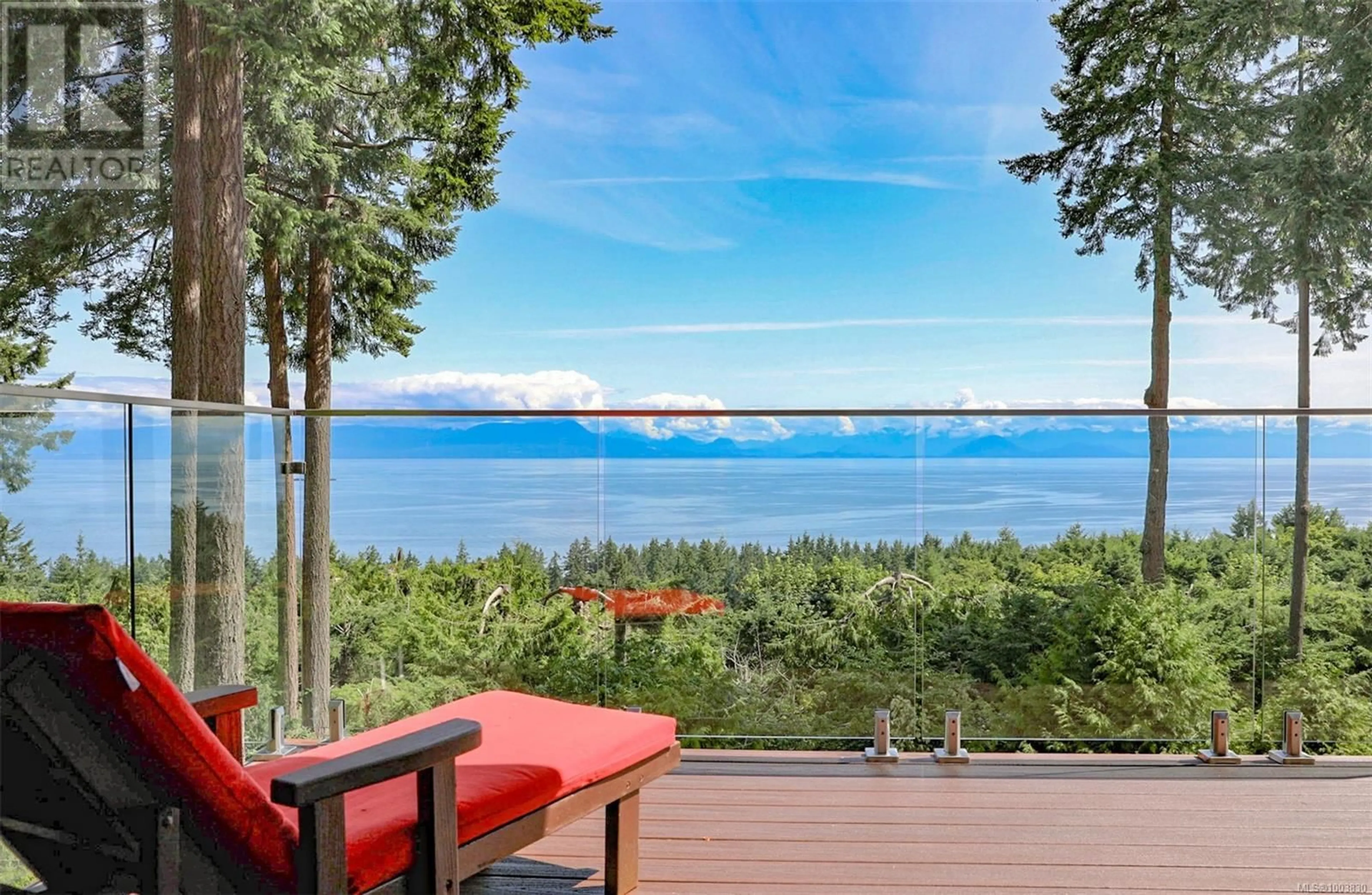 Patio, water/lake/river/ocean view for 1438 WILD CHERRY TERRACE, Gabriola Island British Columbia V0R1X5