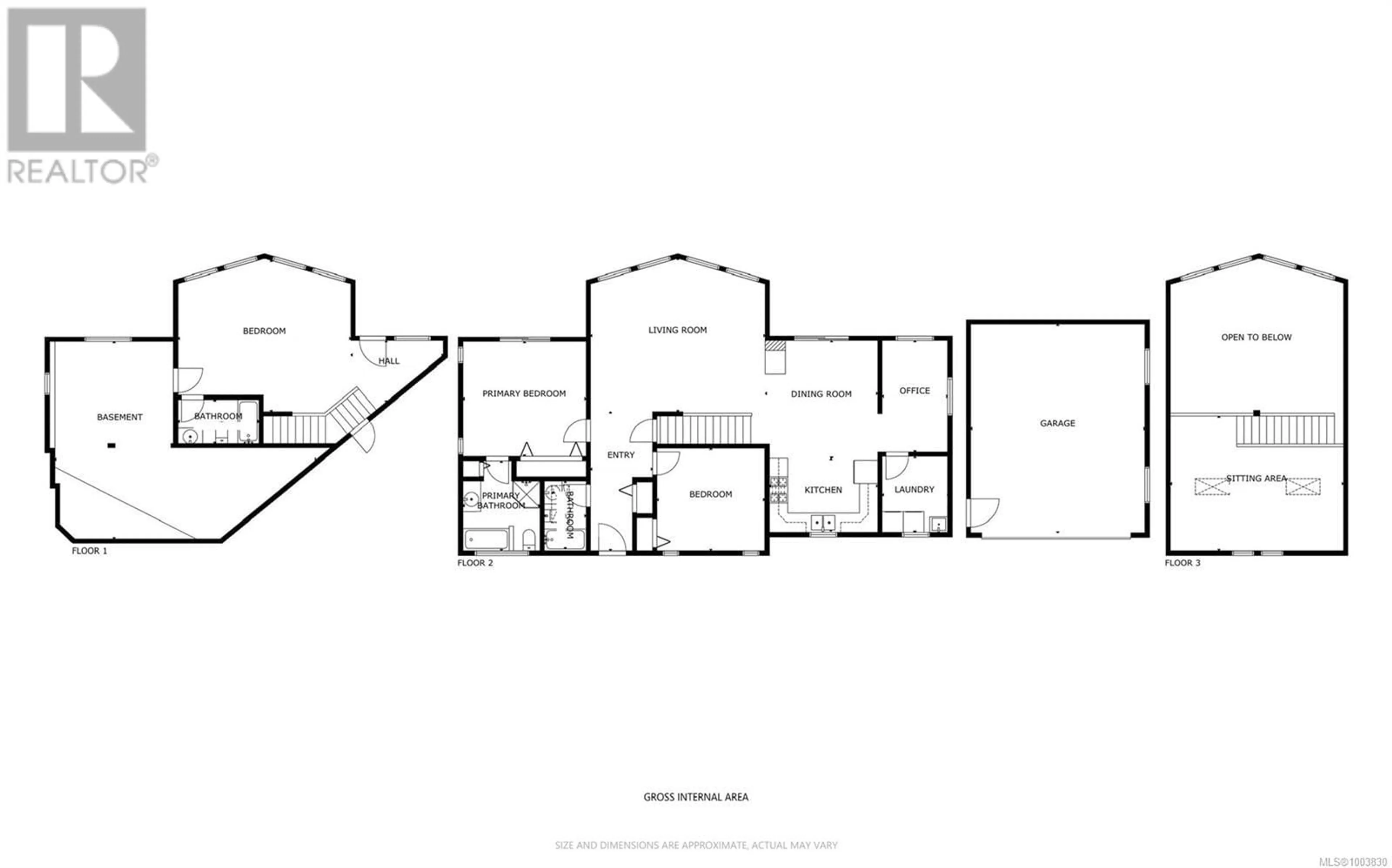 Floor plan for 1438 WILD CHERRY TERRACE, Gabriola Island British Columbia V0R1X5