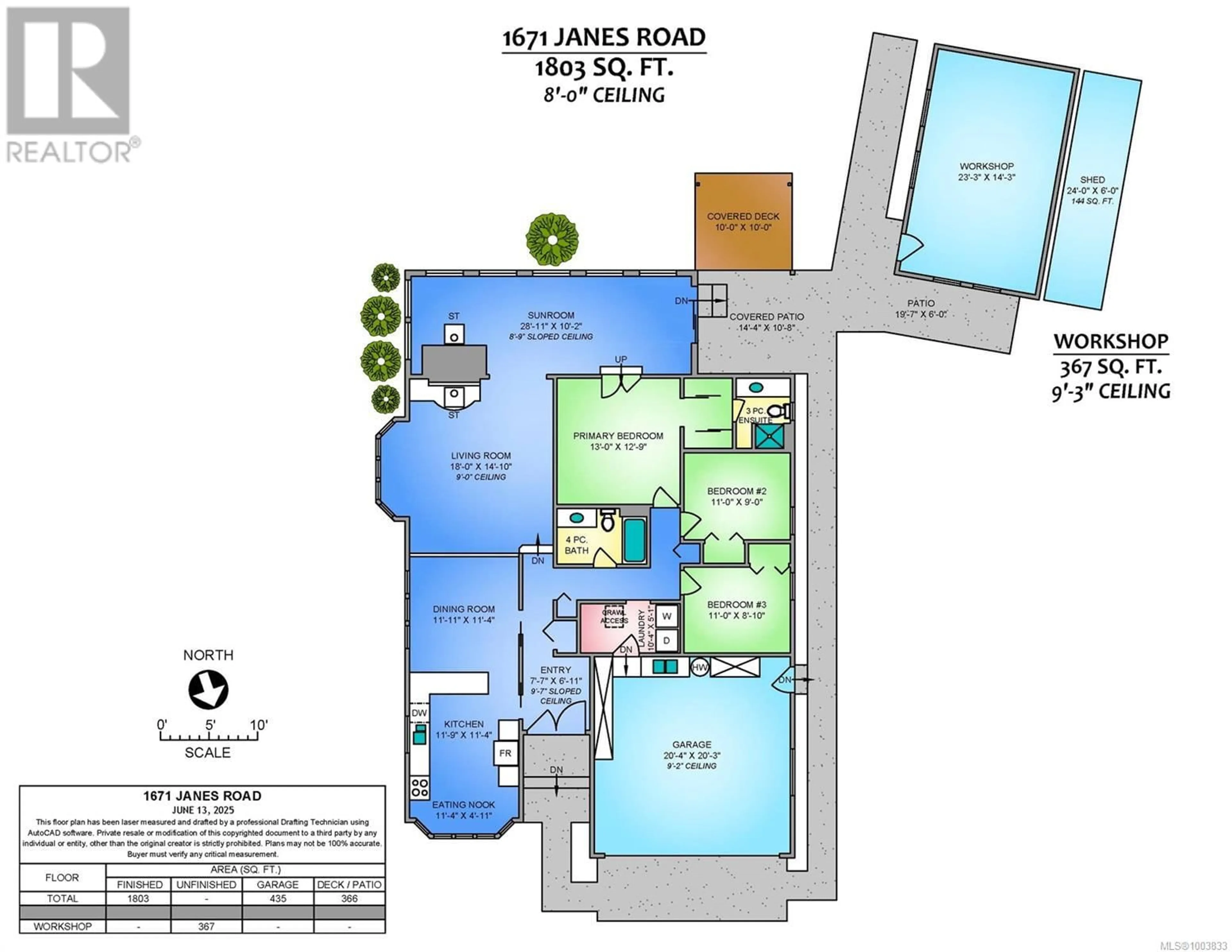 Floor plan for 1671 JANES ROAD, Nanaimo British Columbia V9X1P3