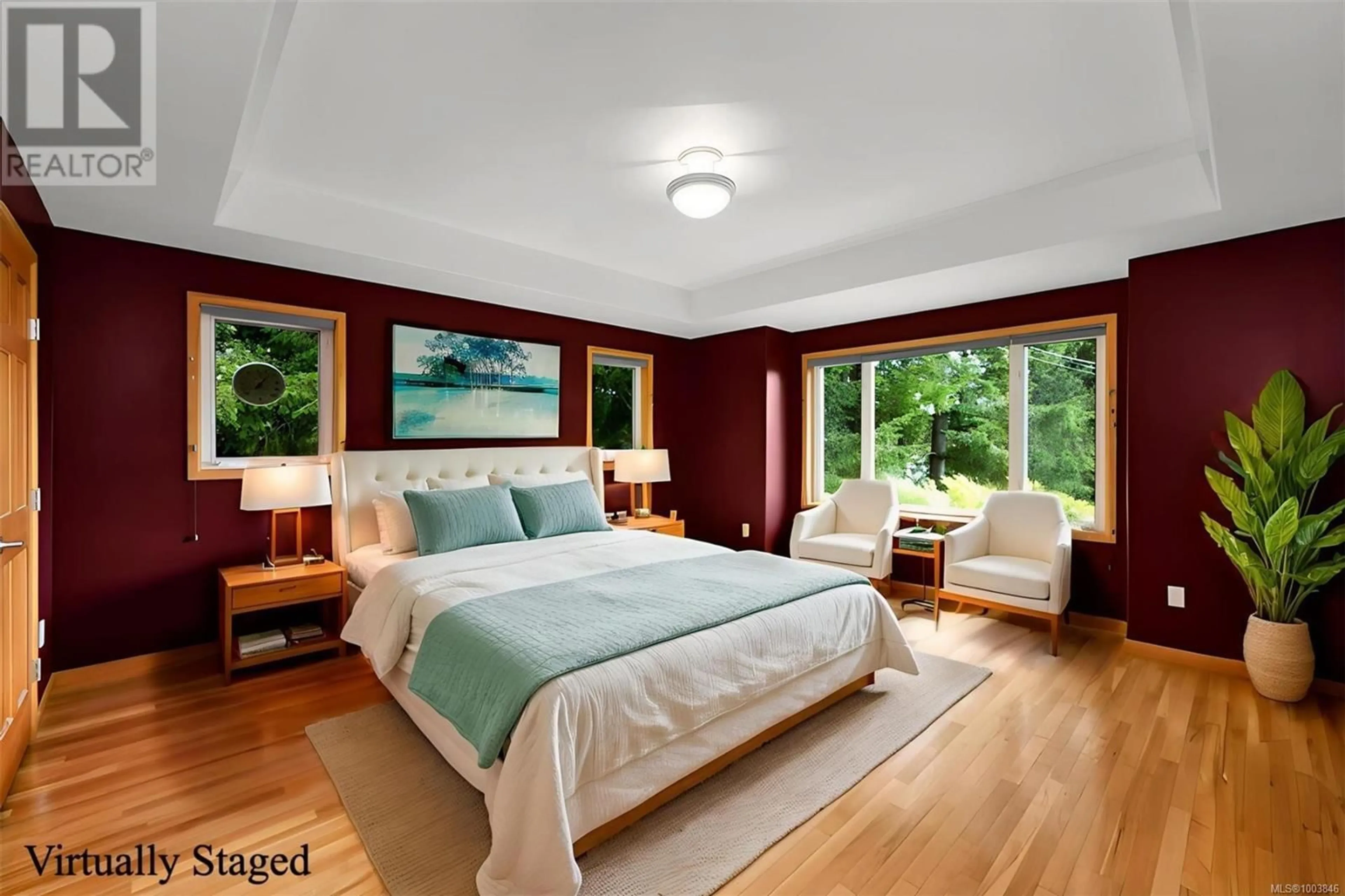 Bedroom with bed, unknown for 2836 OCEANSIDE LANE, Mill Bay British Columbia V8H1E1