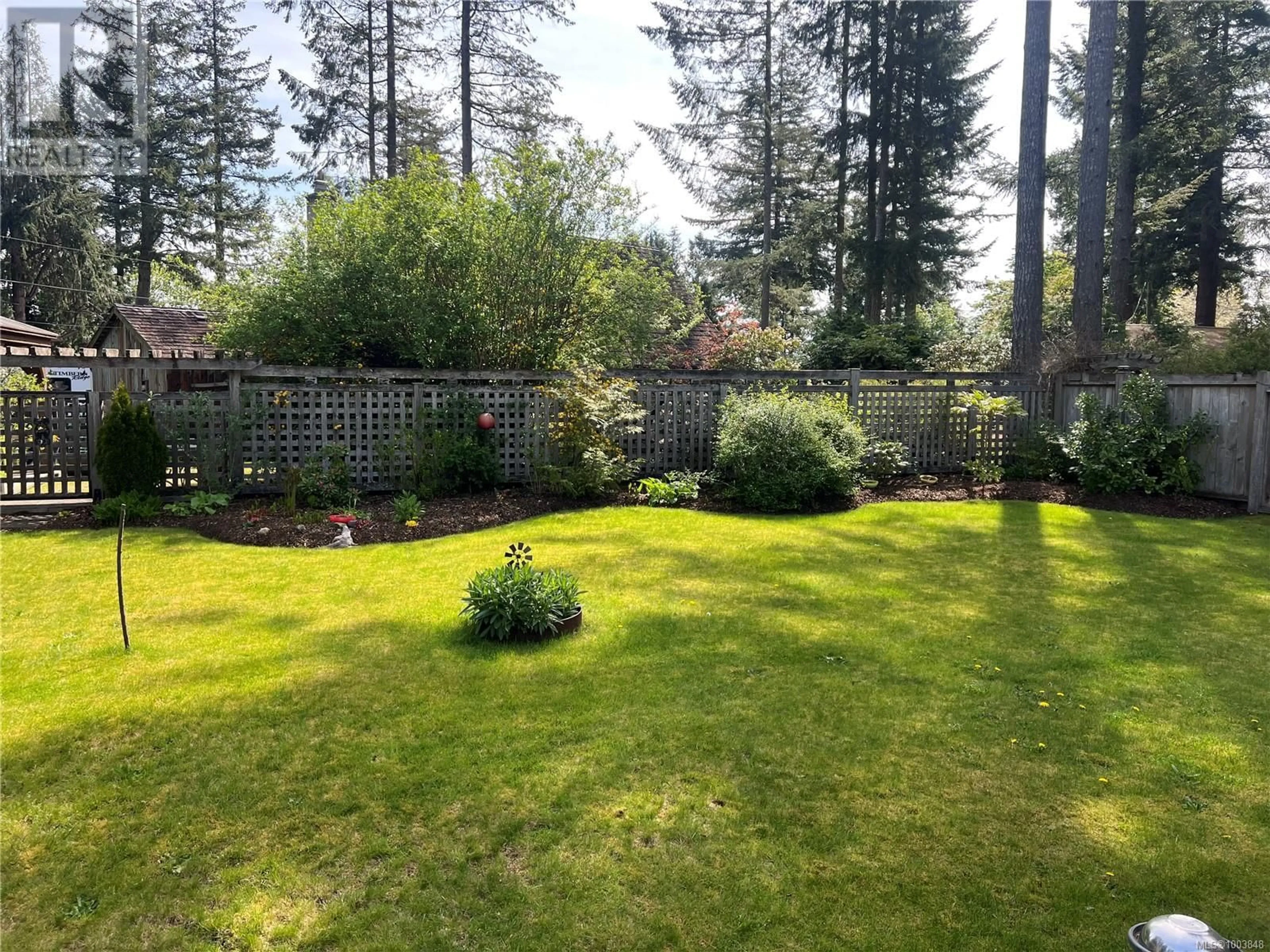A pic from outside/outdoor area/front of a property/back of a property/a pic from drone, forest/trees view for 2630 RAINBOW ROAD, Campbell River British Columbia V9W4V9