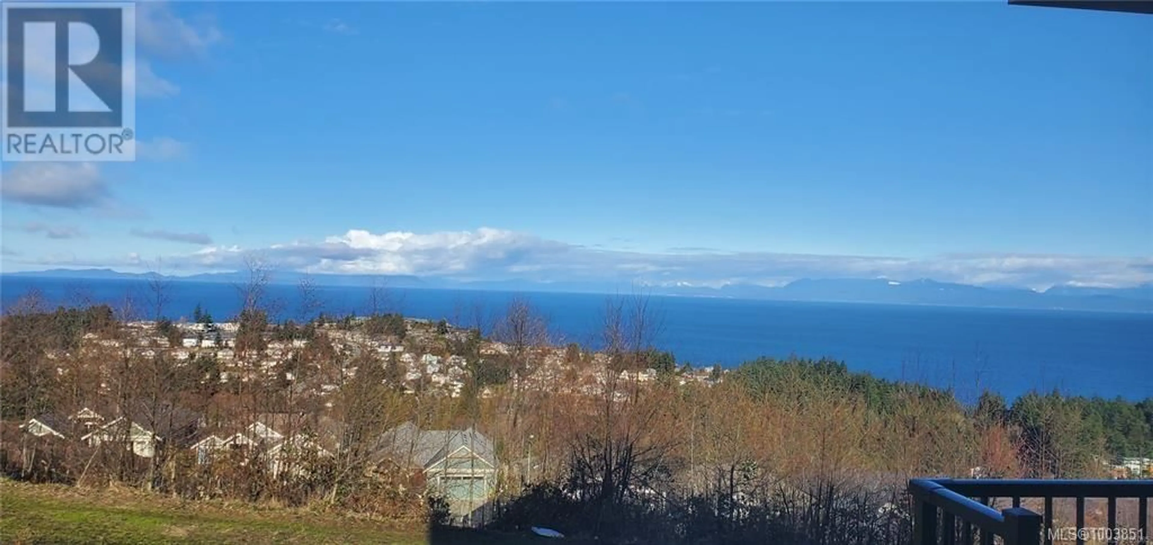 A pic from outside/outdoor area/front of a property/back of a property/a pic from drone, mountain view for 4680 AMBIENCE DRIVE, Nanaimo British Columbia V9T0A7