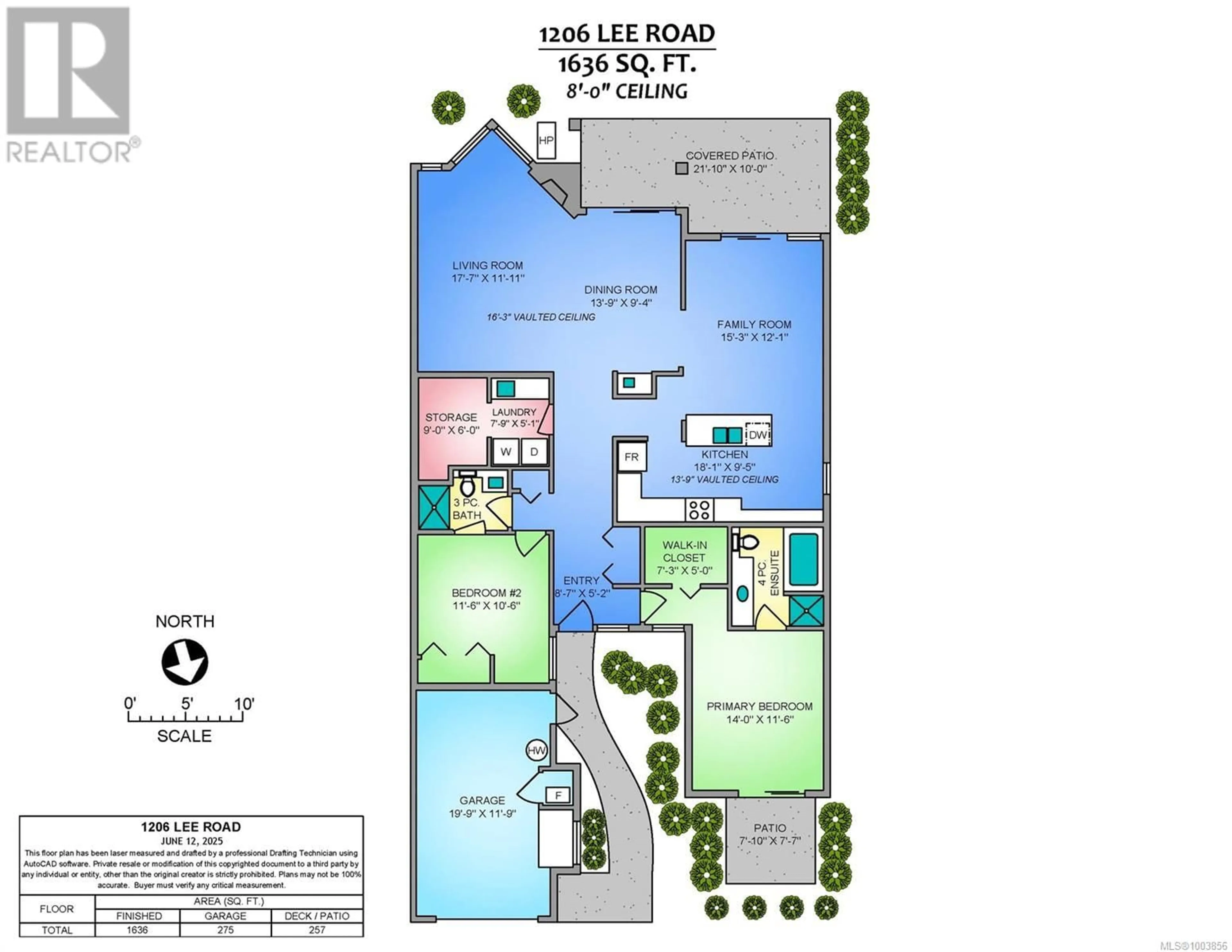 Floor plan for 1206 LEE ROAD, French Creek British Columbia V9P2L2