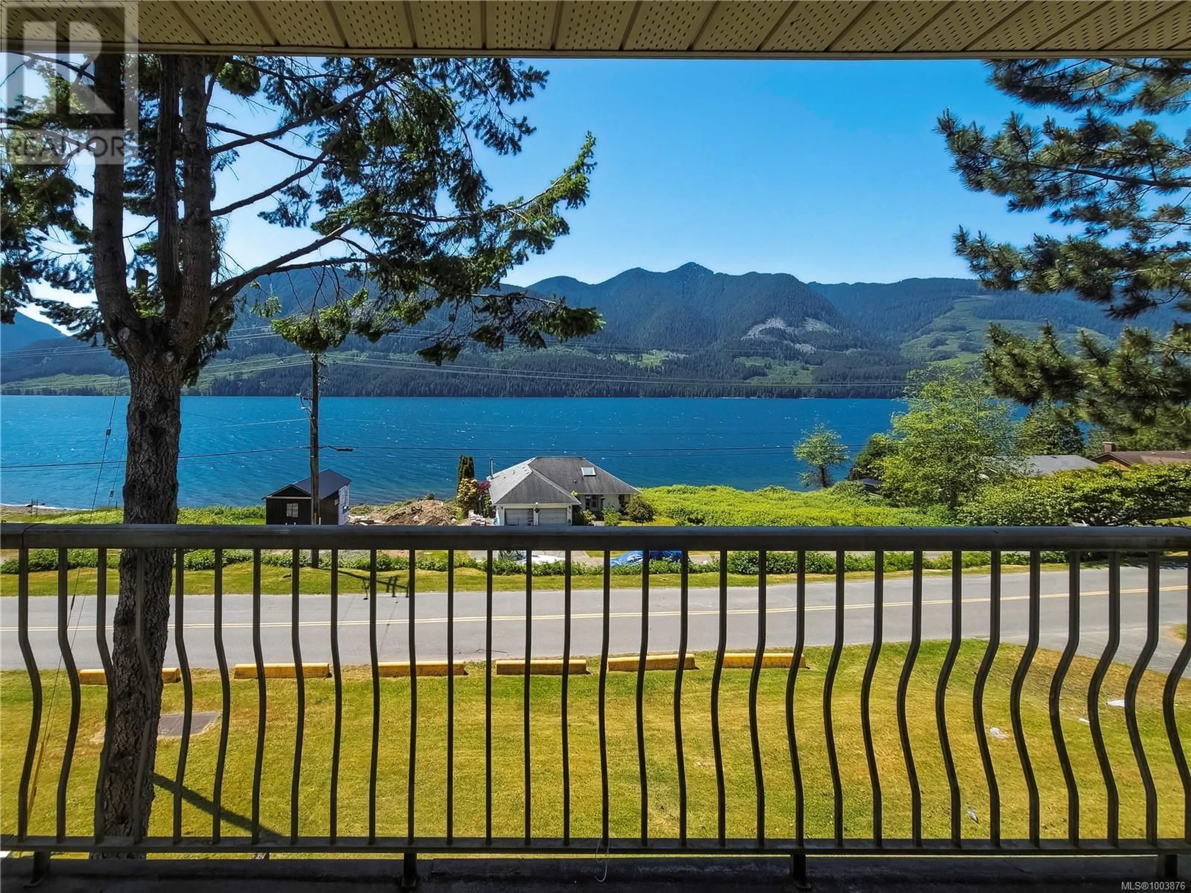 Patio, water/lake/river/ocean view for 310 - 791 MARINE DRIVE, Port Alice British Columbia V0N2N0
