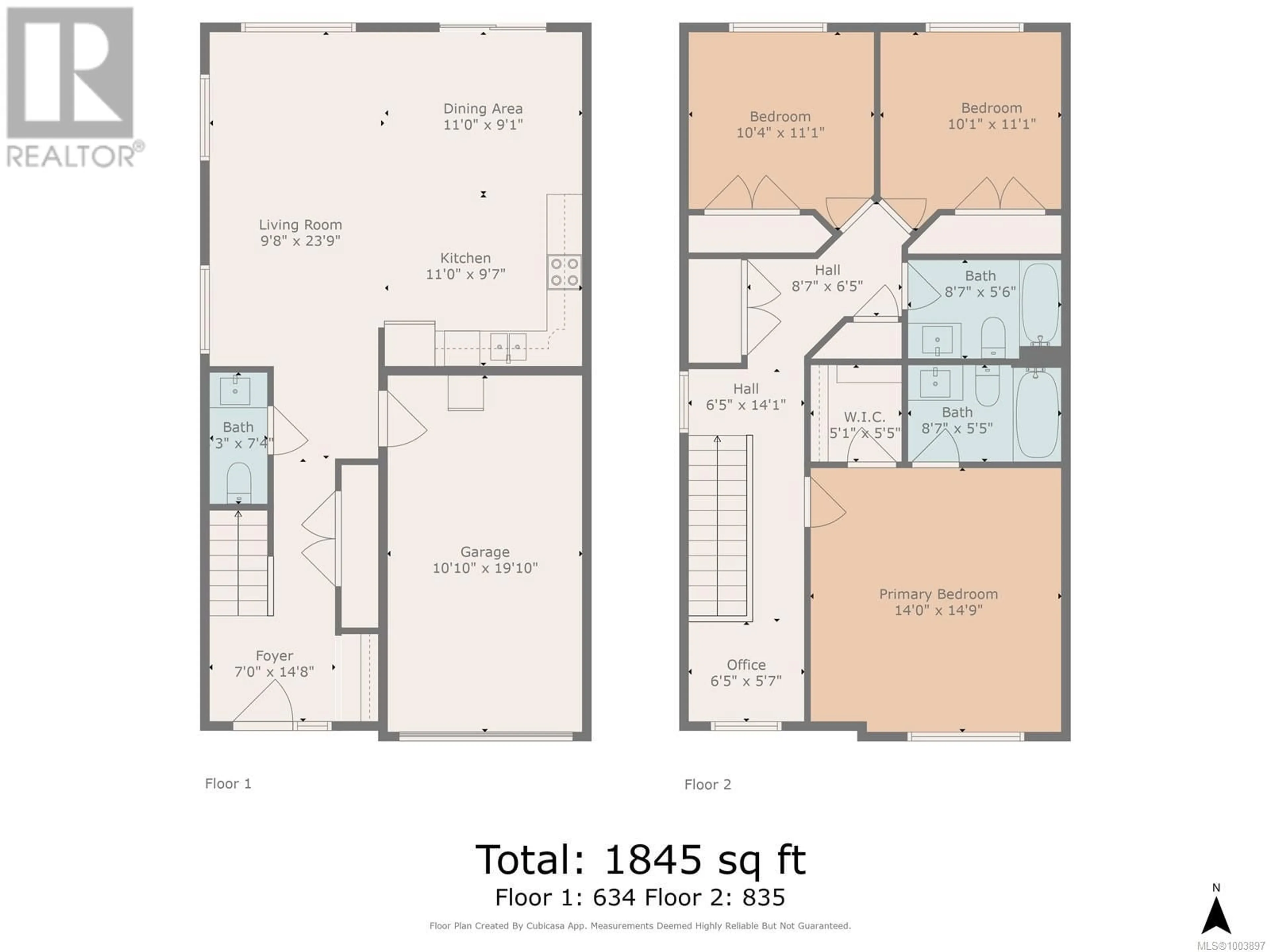 Floor plan for 1 - 2702 ANDERSON AVENUE, Port Alberni British Columbia V9Y2V8