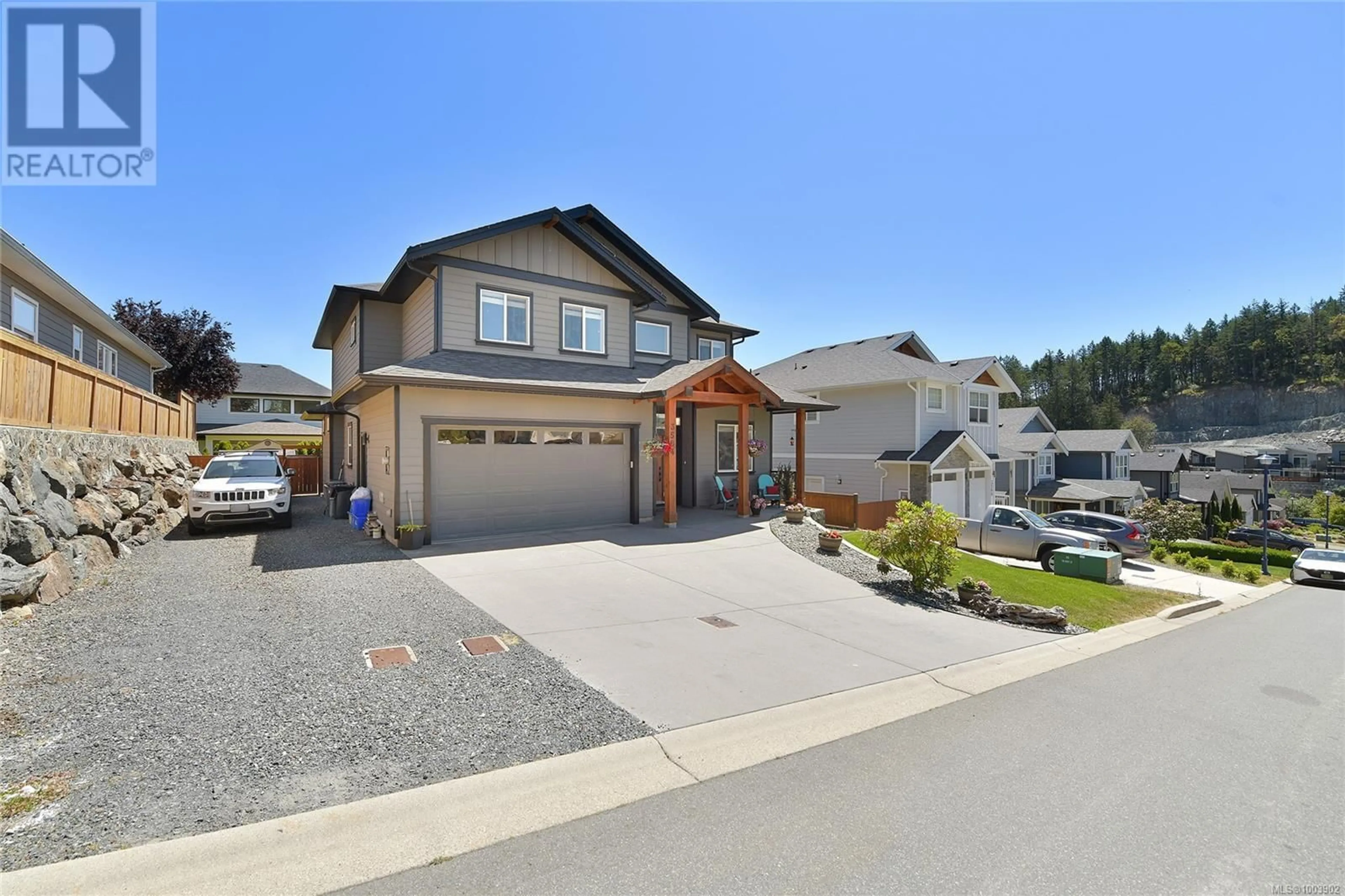 Home with vinyl exterior material, street for 3564 WHIMFIELD TERRACE, Langford British Columbia V9C0L6