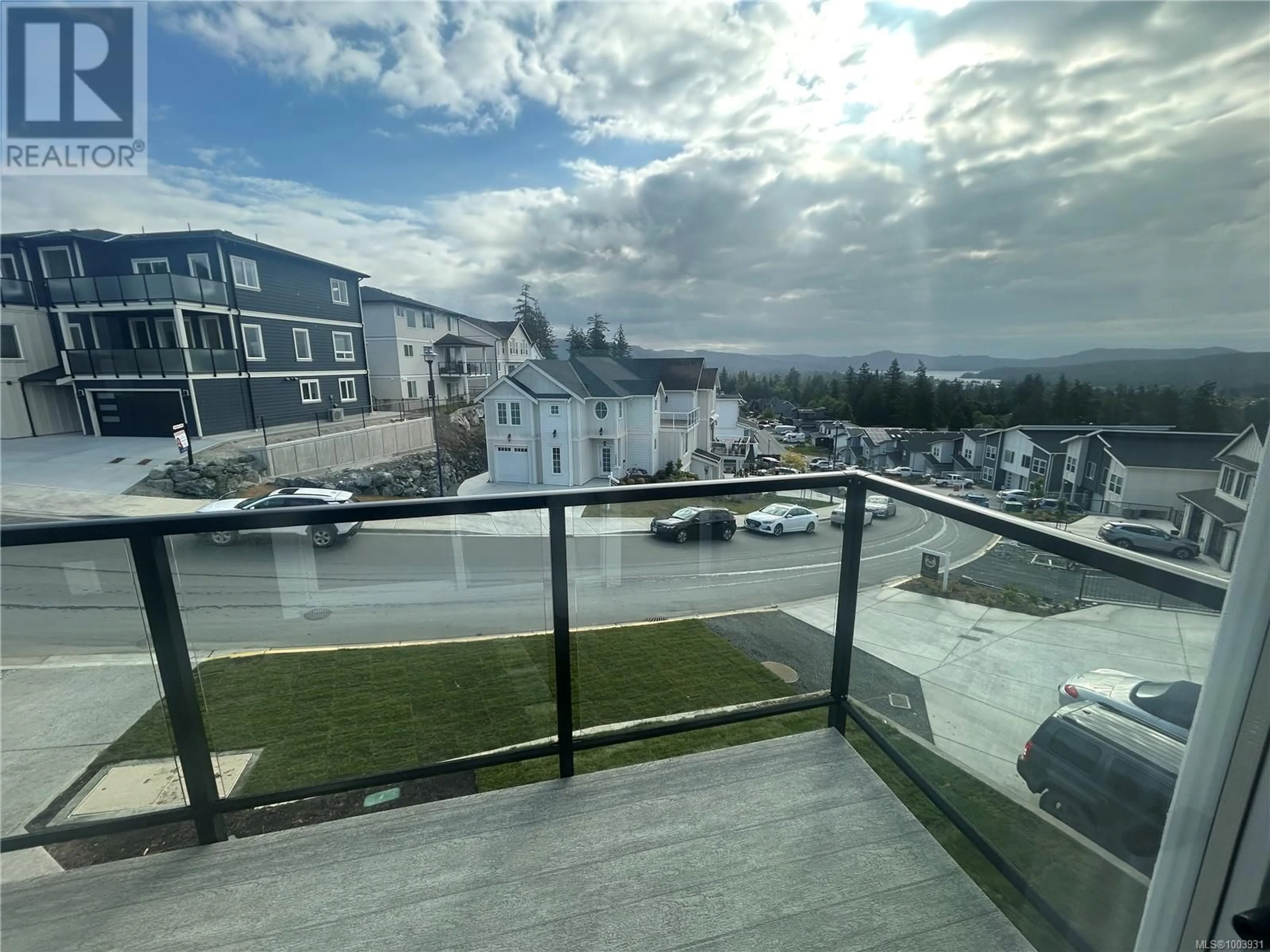 Balcony in the apartment, city buildings view from balcony for 7059 BRAILSFORD PLACE, Sooke British Columbia V9Z1R2