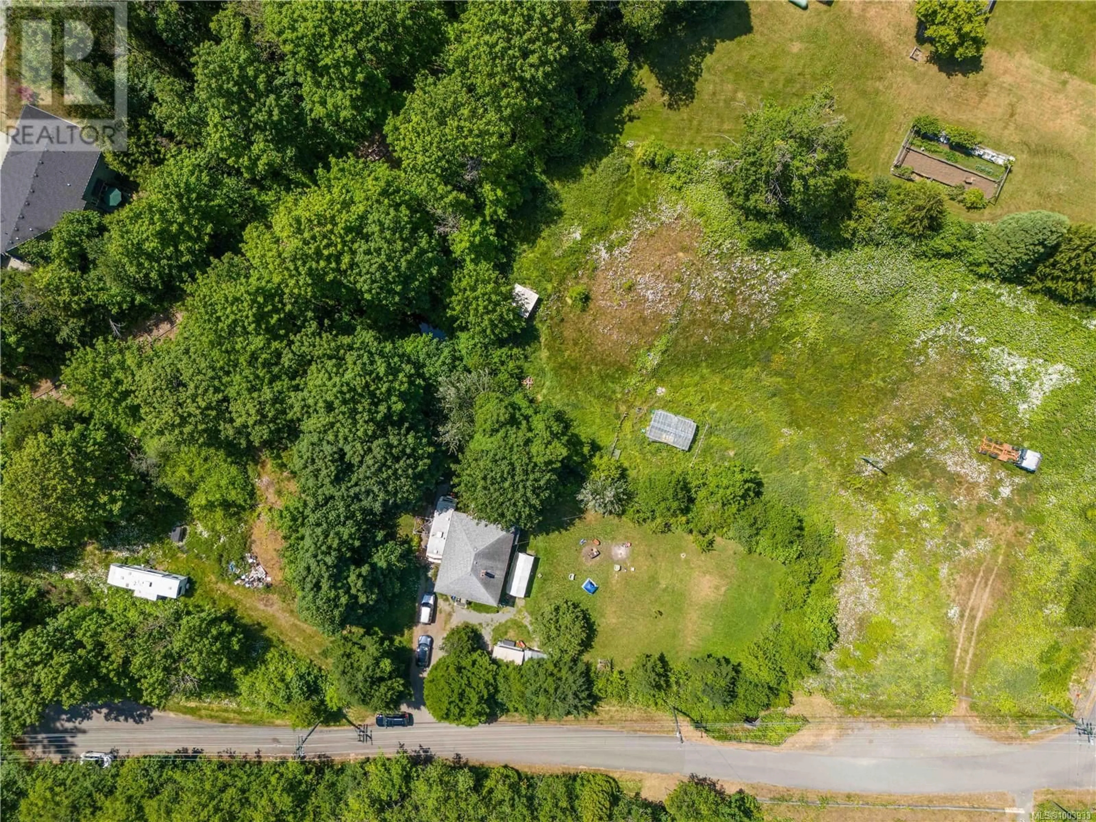 A pic from outside/outdoor area/front of a property/back of a property/a pic from drone, unknown for 1551 FRAMES ROAD, Nanaimo British Columbia V9R6R3
