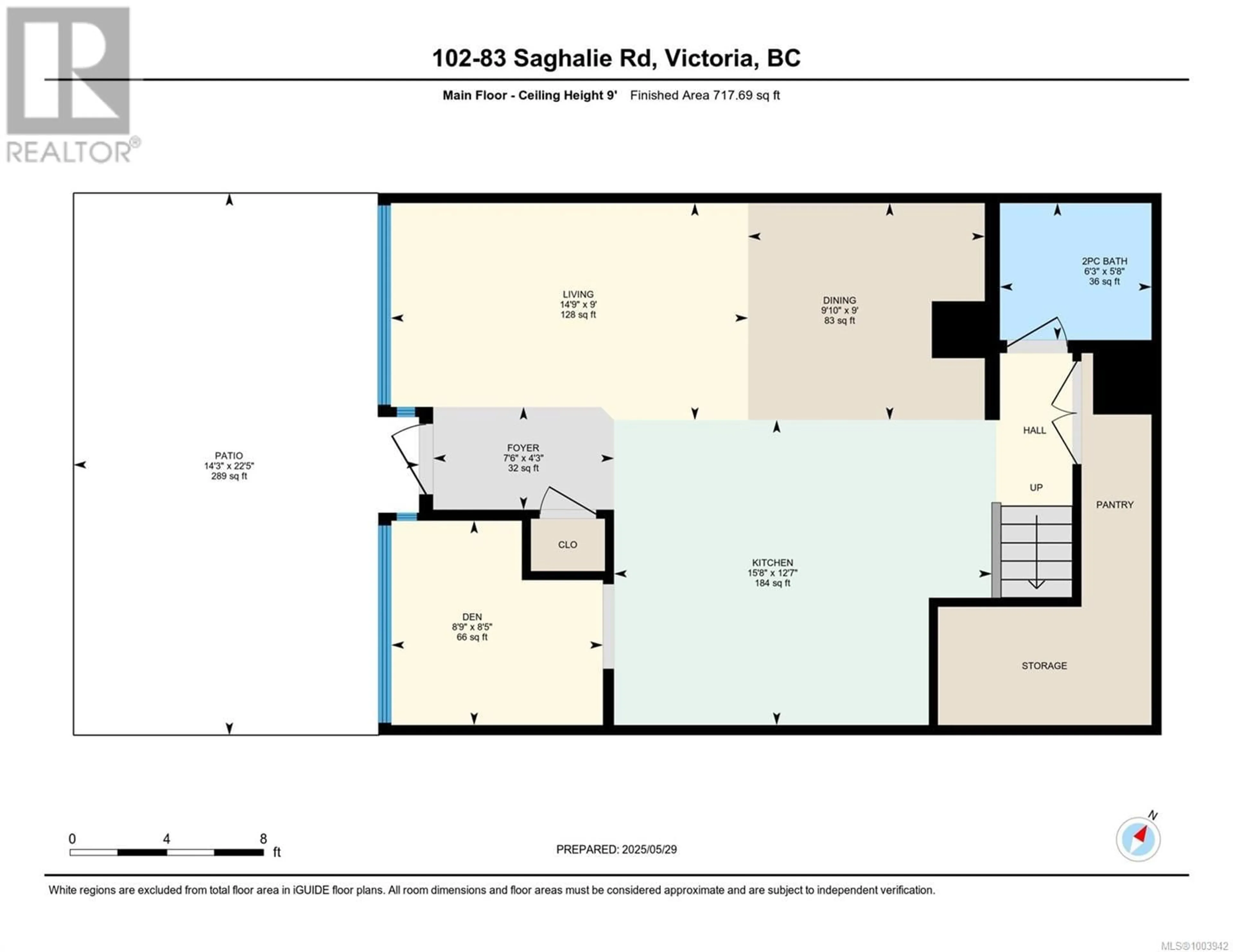 Floor plan for 102 - 83 SAGHALIE ROAD, Victoria British Columbia V9A0E7