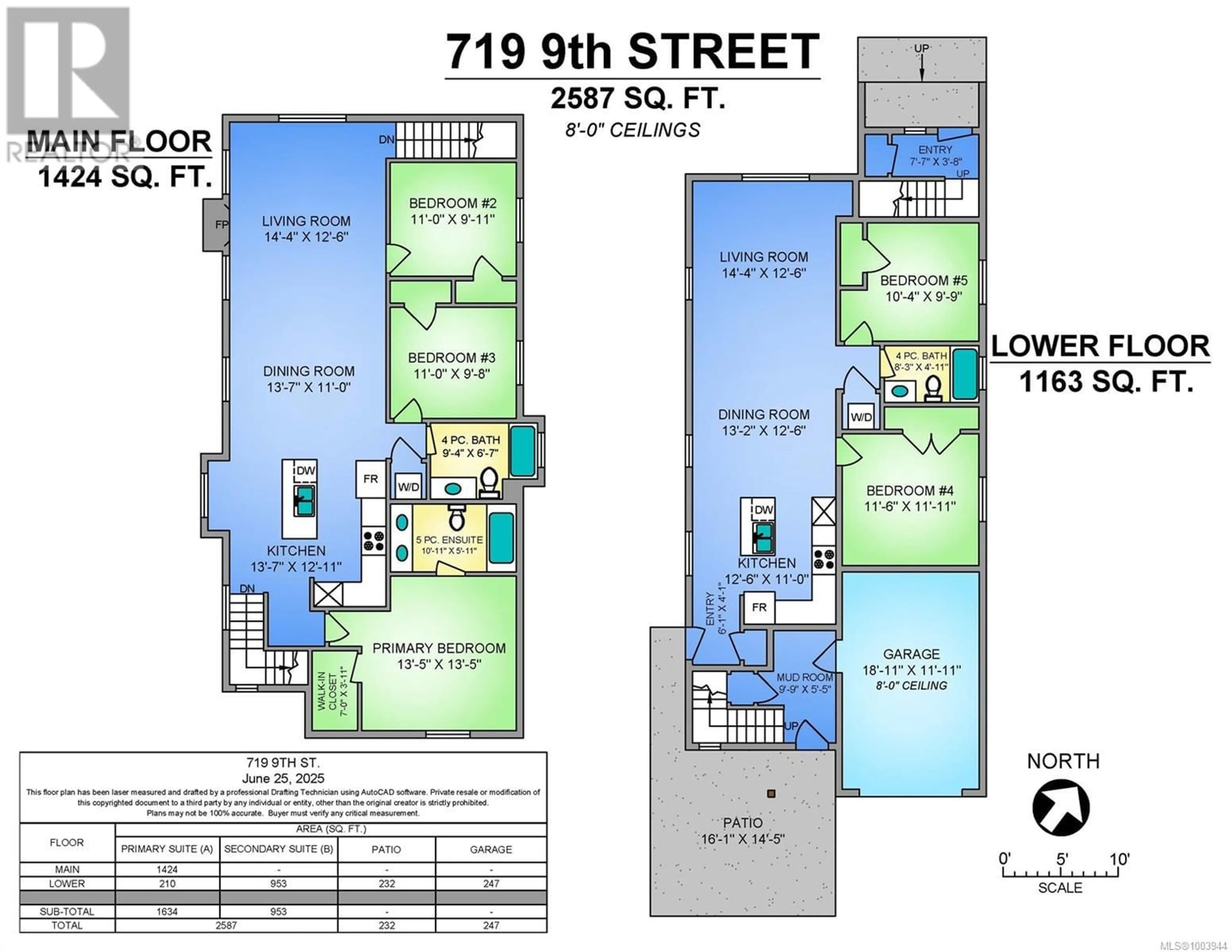 Floor plan for 719 9TH STREET, Courtenay British Columbia V9N9P1