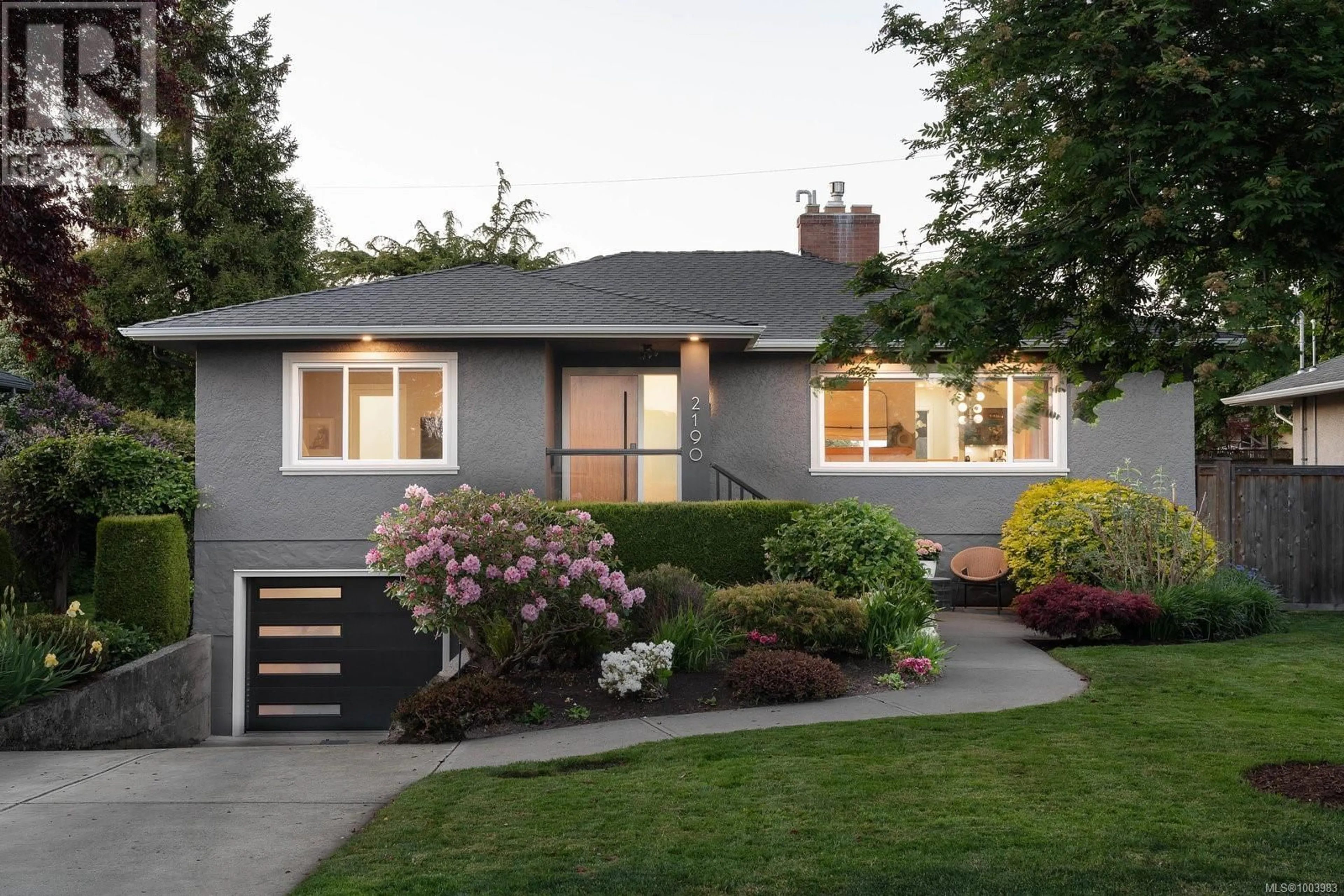 Home with vinyl exterior material, street for 2190 ALLENBY STREET, Oak Bay British Columbia V8R3C3