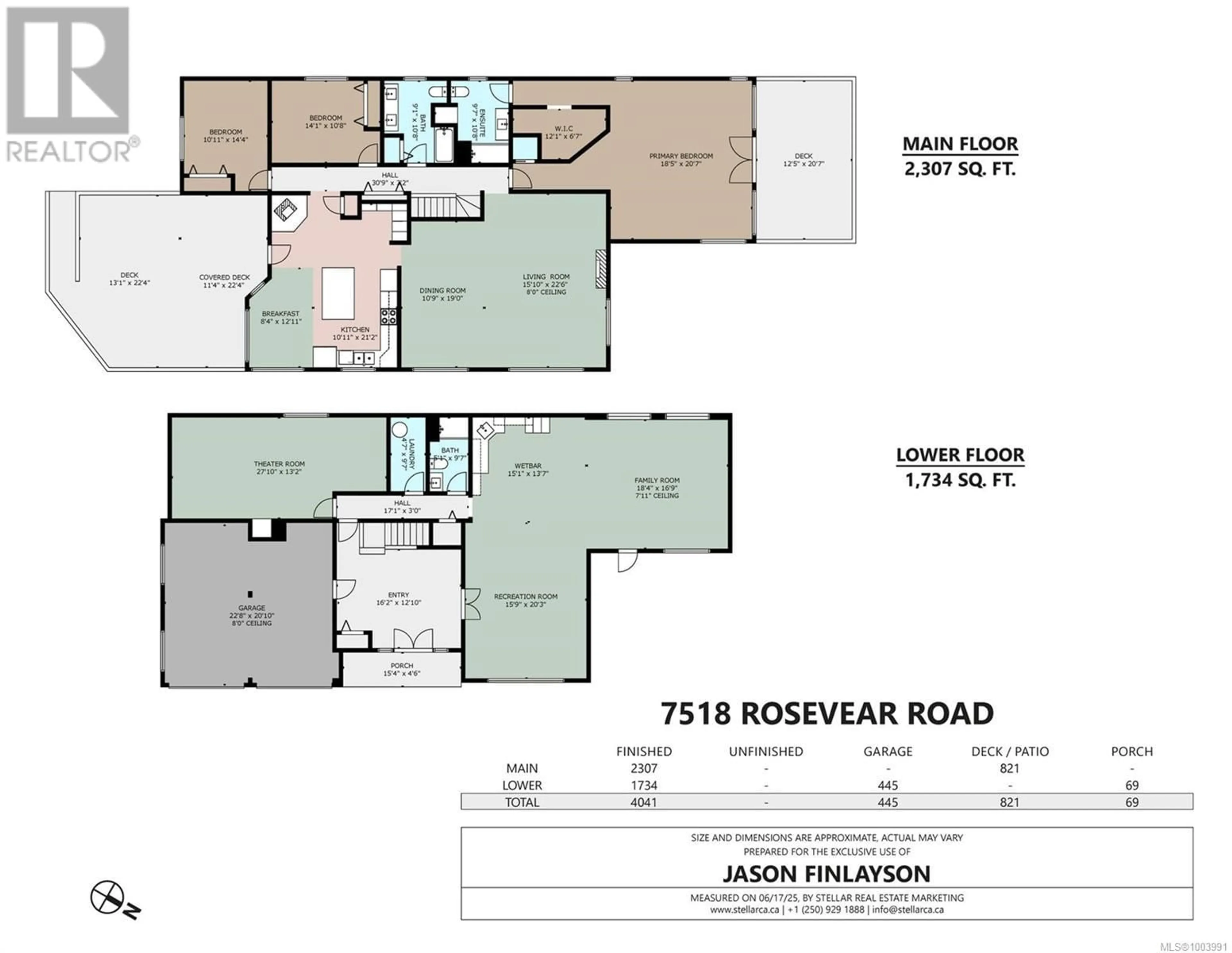 Floor plan for 7518 ROSEVEAR ROAD, Duncan British Columbia V9L5Z8