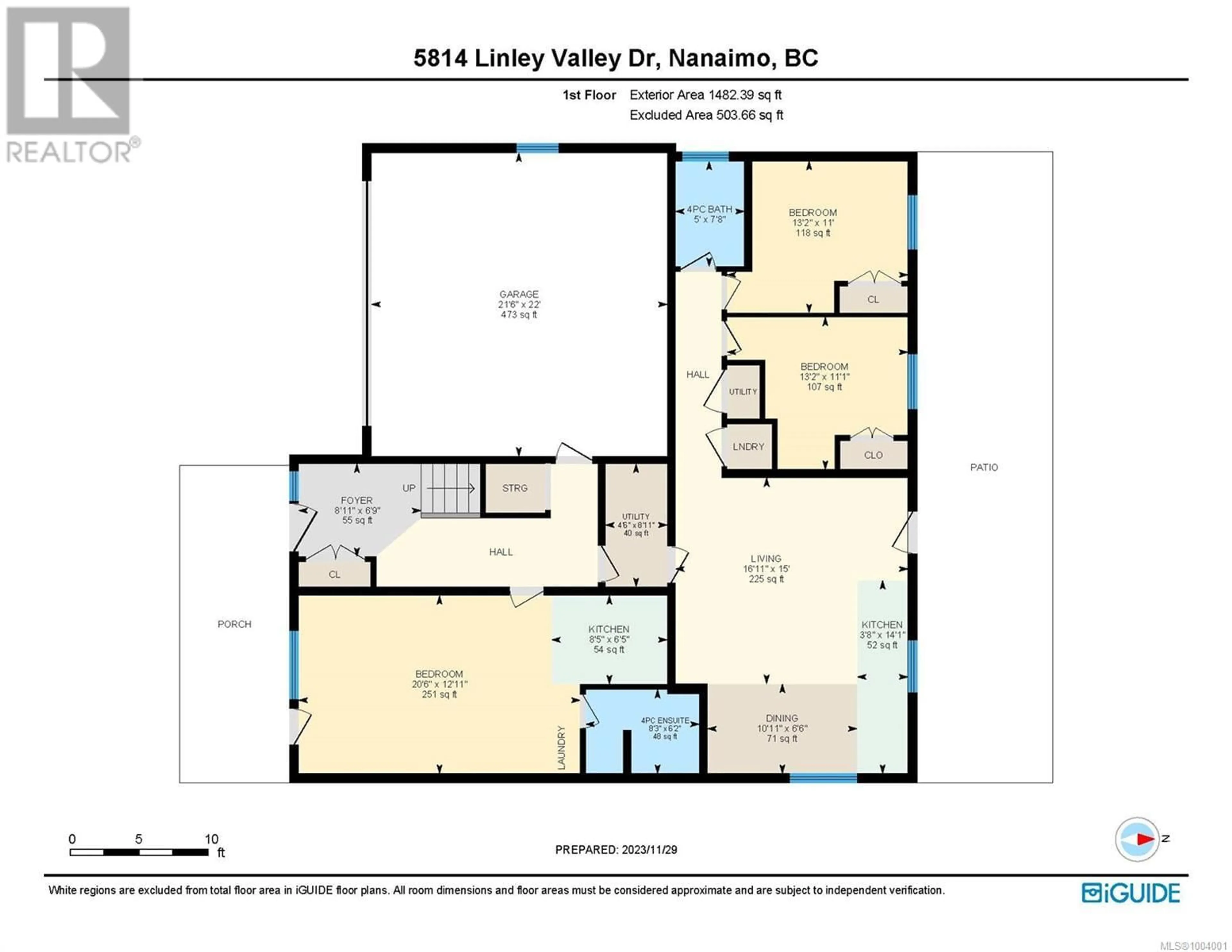 Floor plan for 5814 LINLEY VALLEY DRIVE, Nanaimo British Columbia V9T0K5