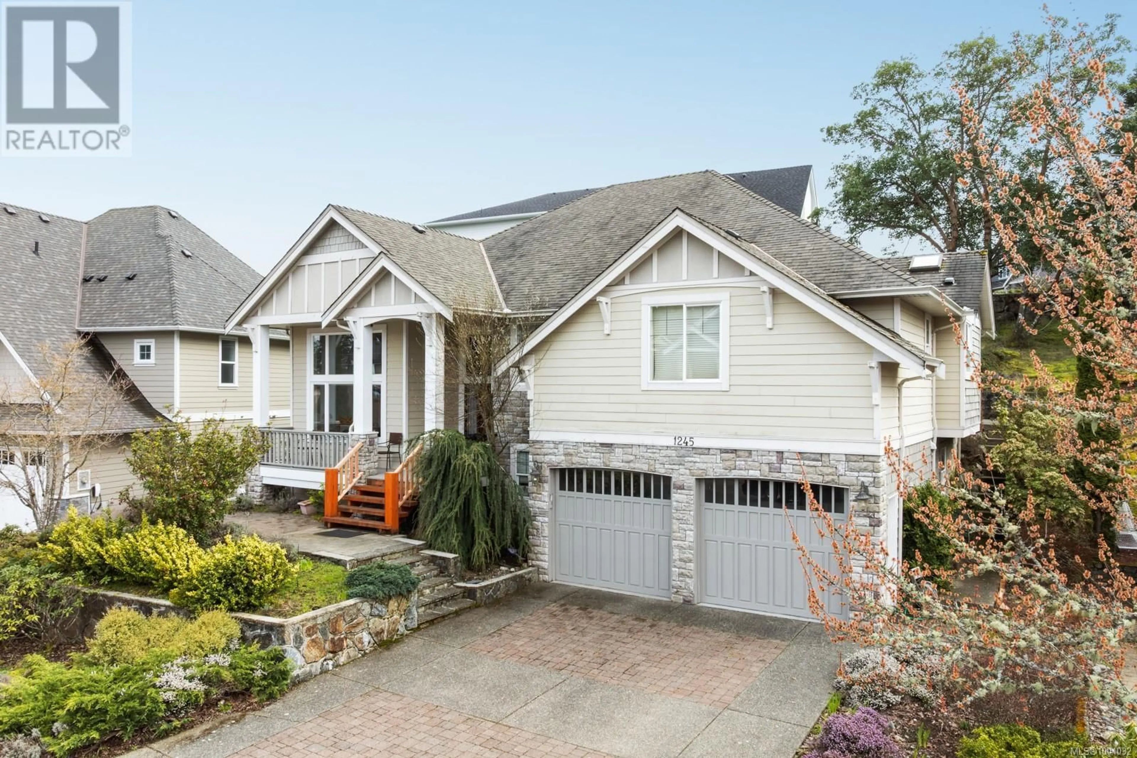 Home with vinyl exterior material, street for 1245 ROCKHAMPTON CLOSE, Langford British Columbia V9B6X4