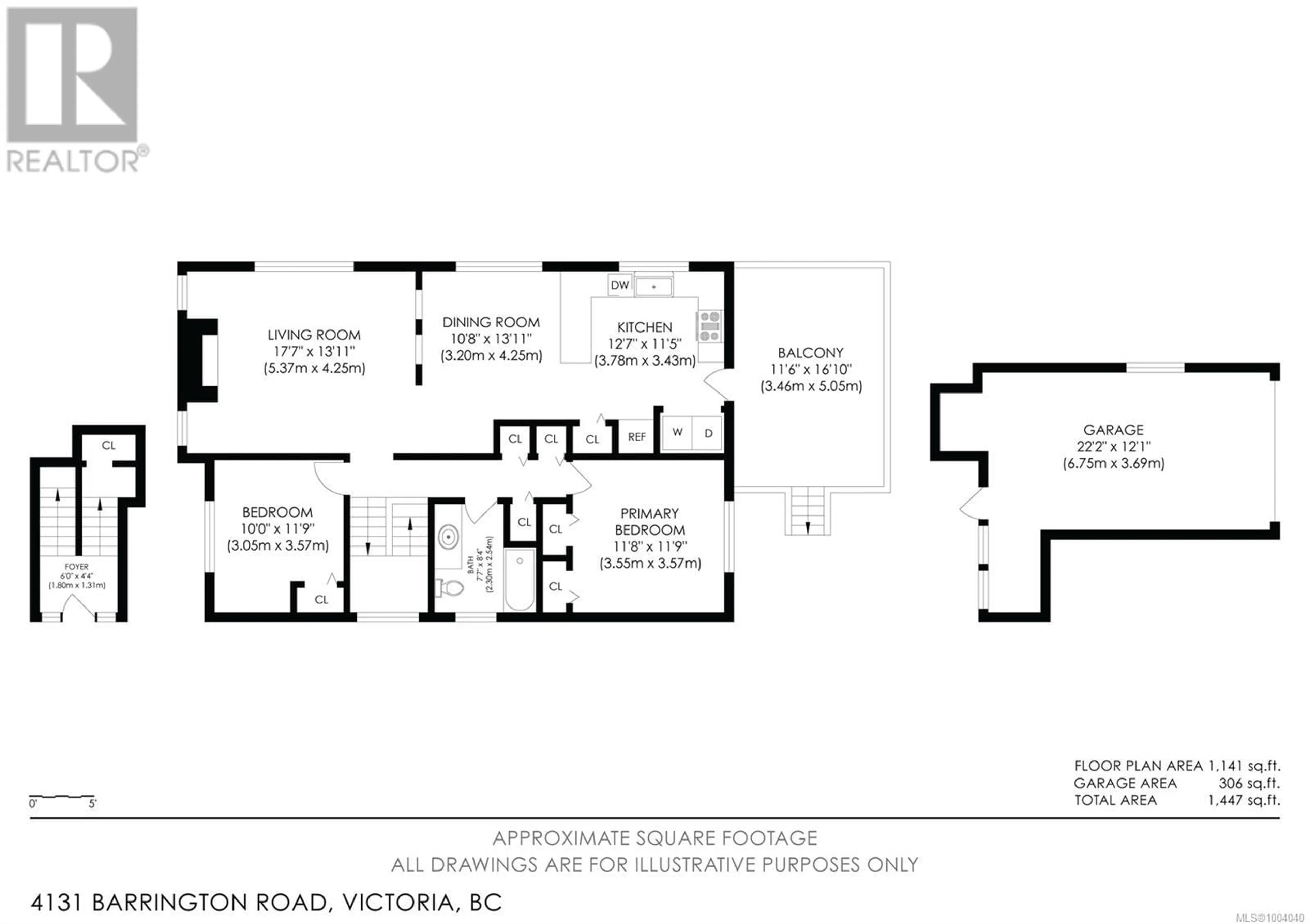 Floor plan for 4131 BARRINGTON ROAD, Saanich British Columbia V8Z6B4