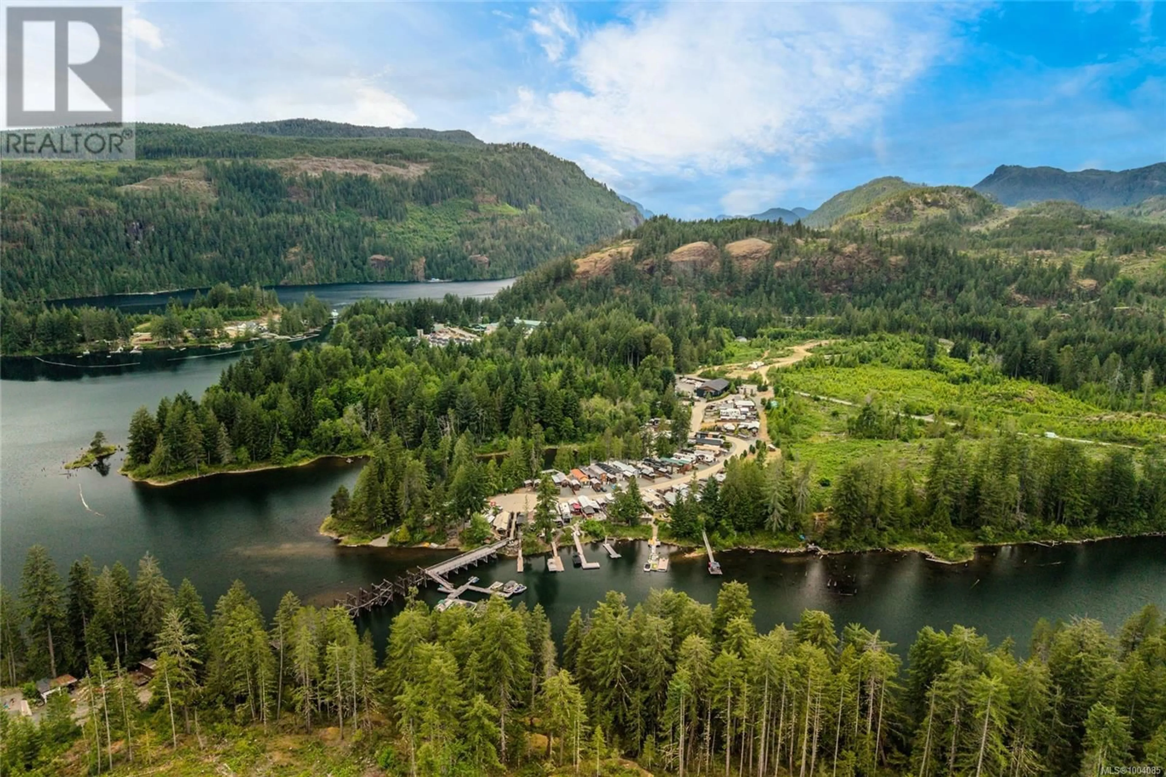 A pic from outside/outdoor area/front of a property/back of a property/a pic from drone, water/lake/river/ocean view for 35 - 10750 CENTRAL LAKE ROAD, Port Alberni British Columbia V9Y8Z2
