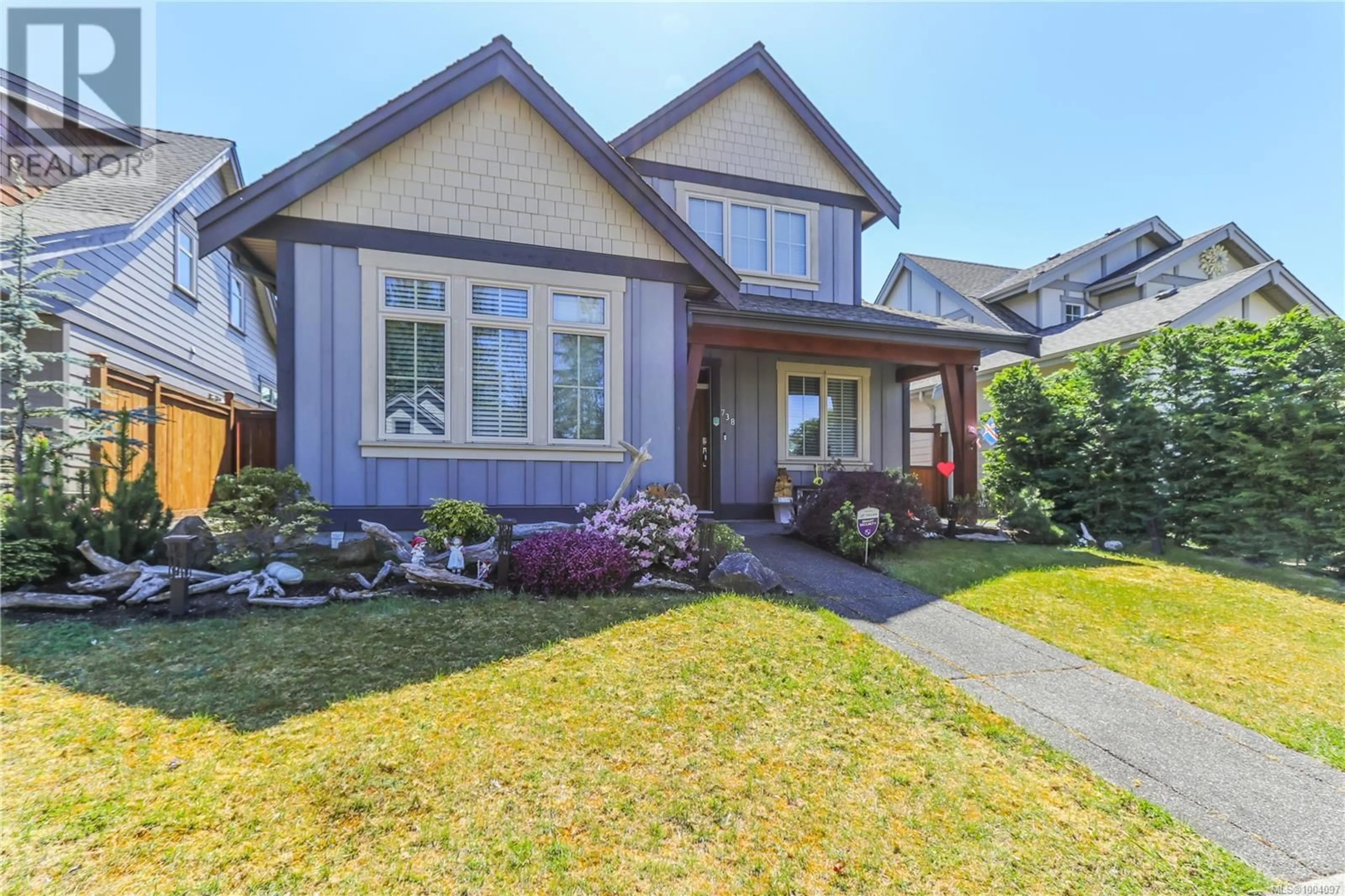 Home with brick exterior material, street for 738 WEST RIDGE WAY, Qualicum Beach British Columbia V9K0A9