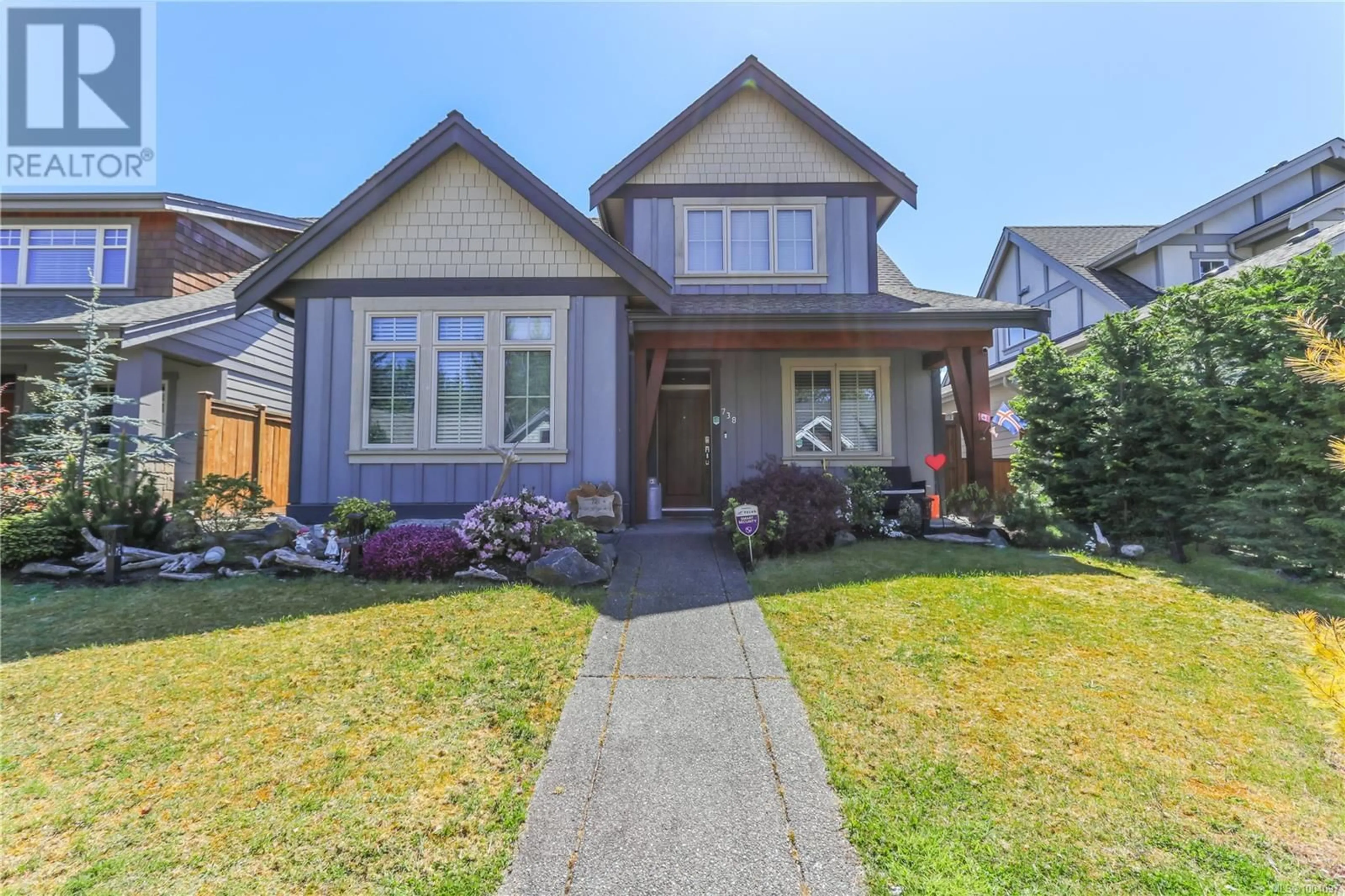 Home with brick exterior material, street for 738 WEST RIDGE WAY, Qualicum Beach British Columbia V9K0A9