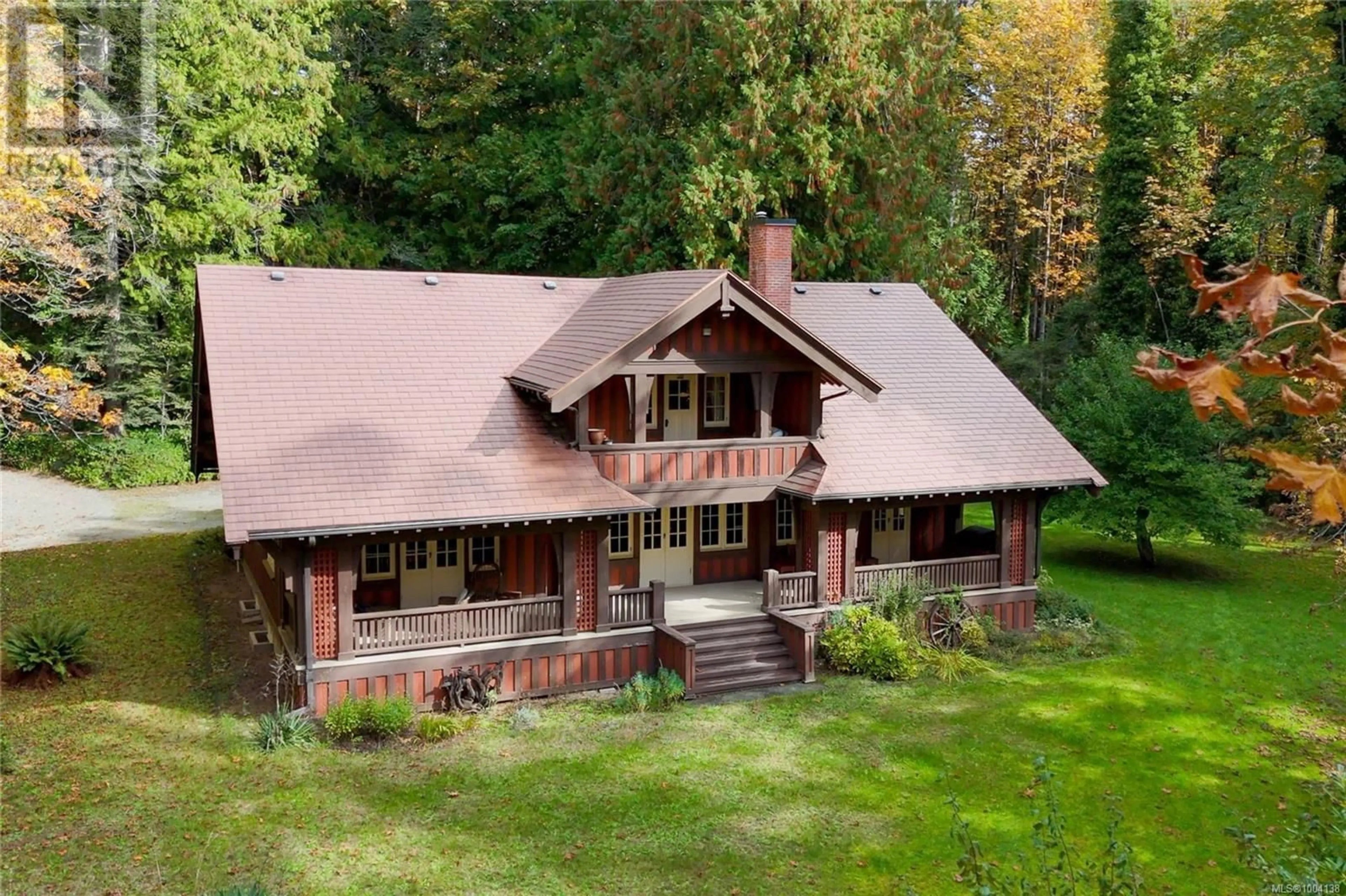 A pic from outside/outdoor area/front of a property/back of a property/a pic from drone, building for 4690 COMPTON ROAD EAST, Port Alberni British Columbia V9Y7M5