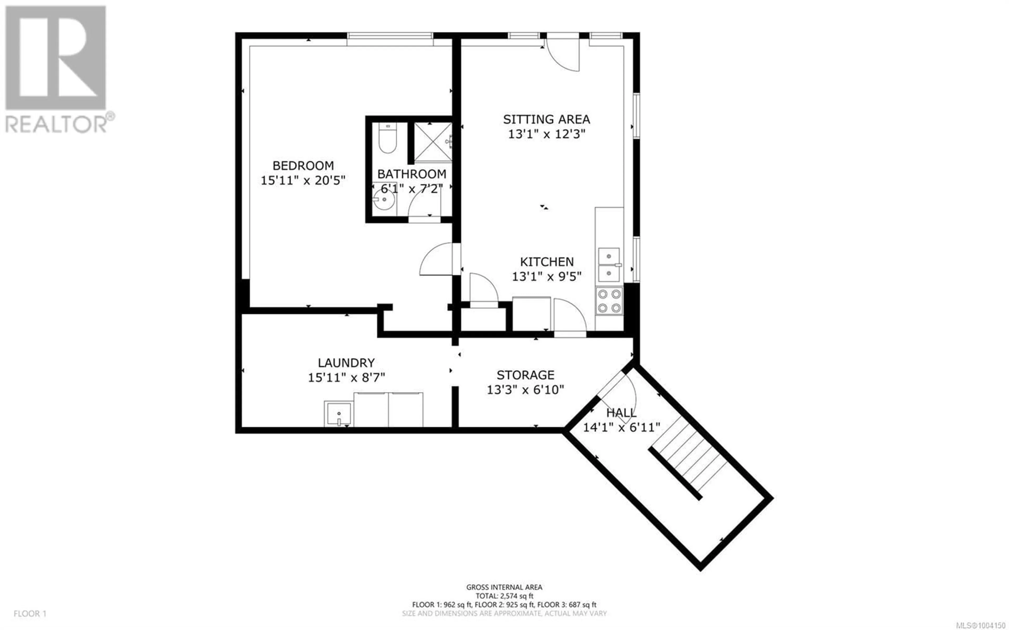 Floor plan for 1915 STOKES ROAD, Gabriola Island British Columbia V0R1X7
