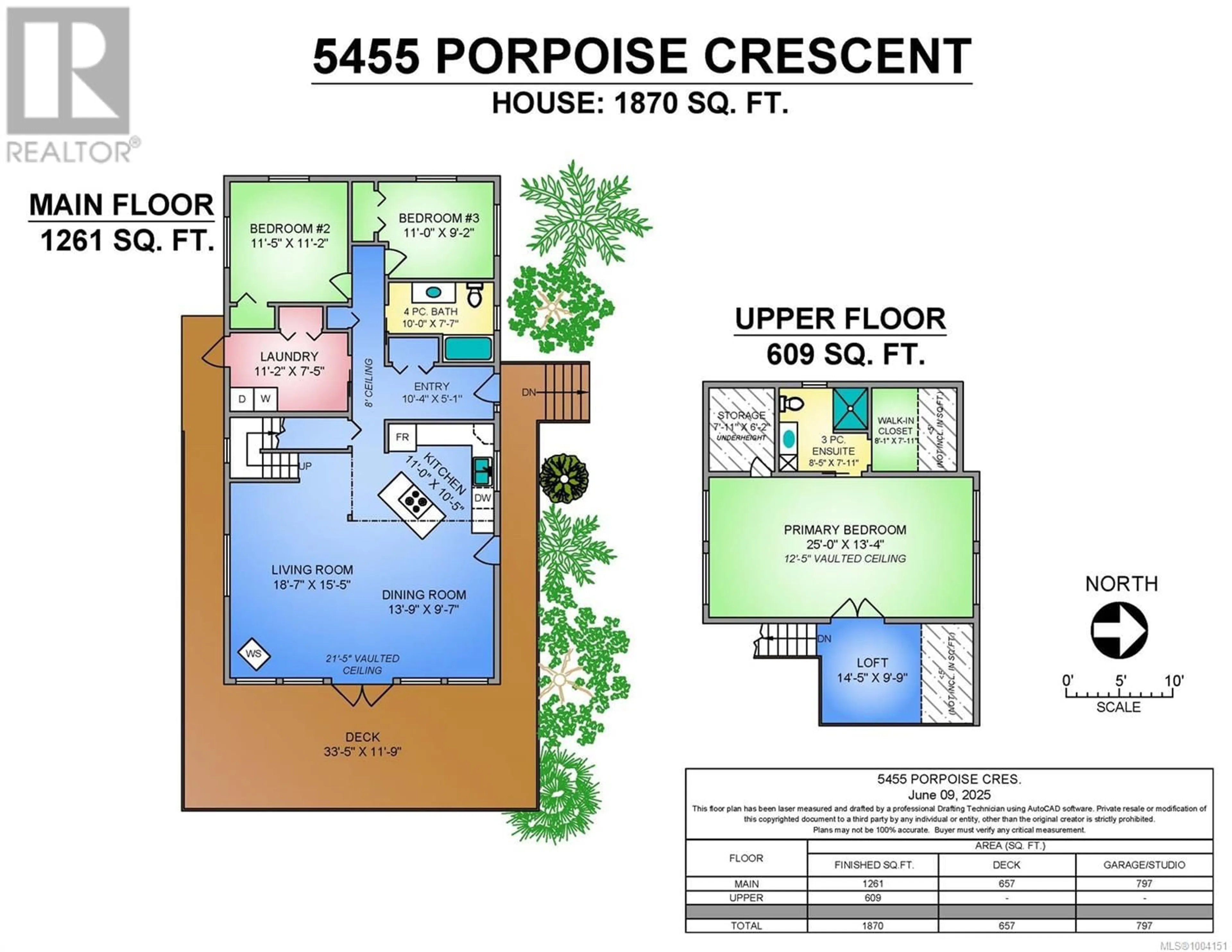 Floor plan for 5455 PORPOISE CRESCENT, Hornby Island British Columbia V0R1Z0