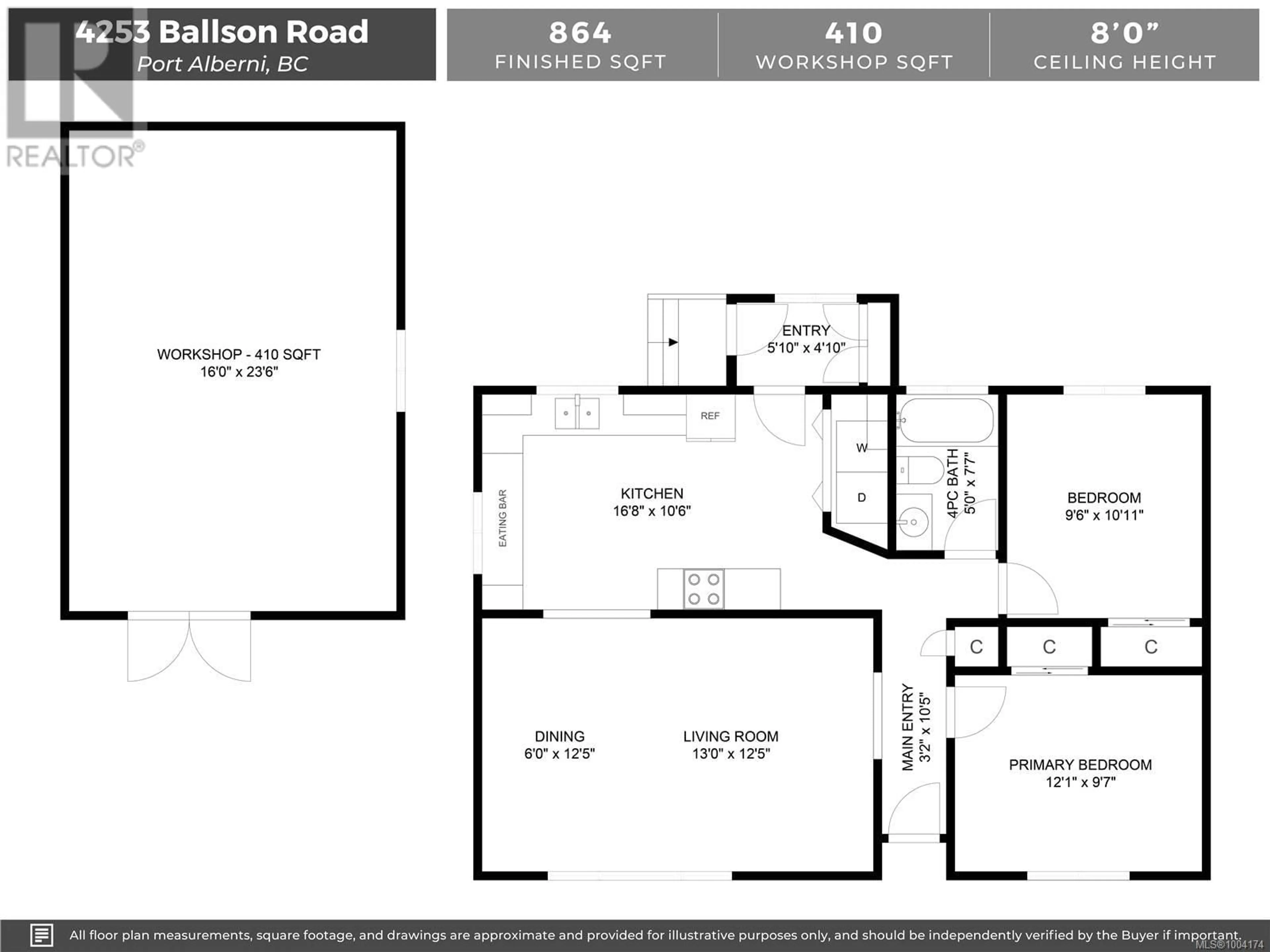 Floor plan for 4253 BALLSON ROAD, Port Alberni British Columbia V9Y5V6