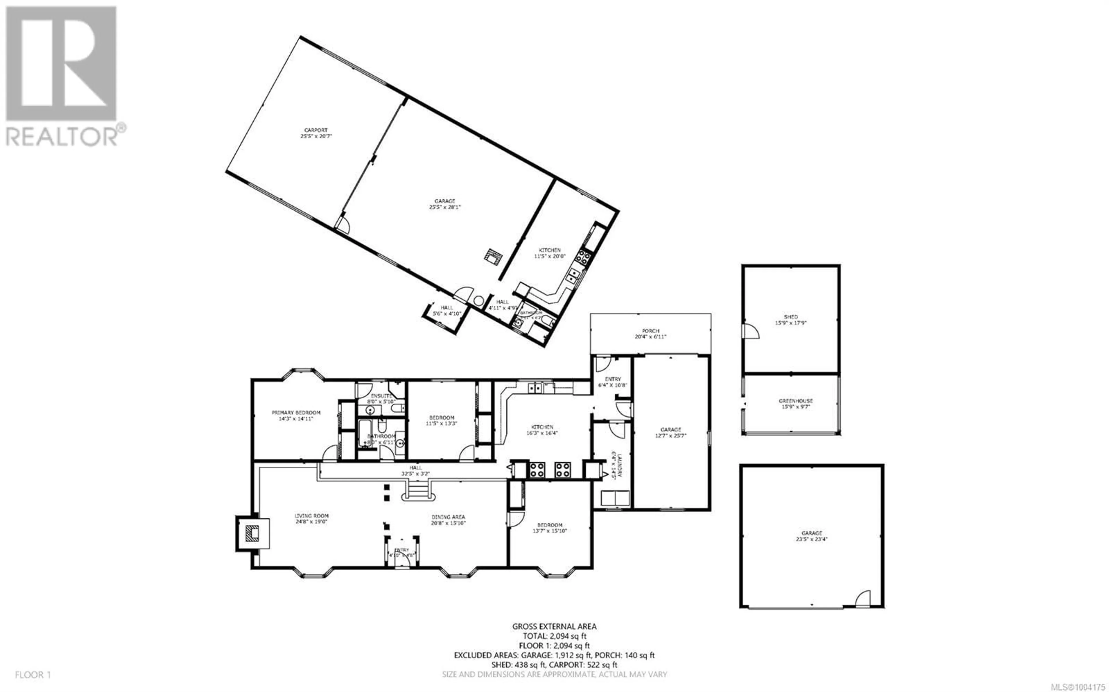 Floor plan for 413 CAPE MUDGE ROAD, Quadra Island British Columbia V0P1N0