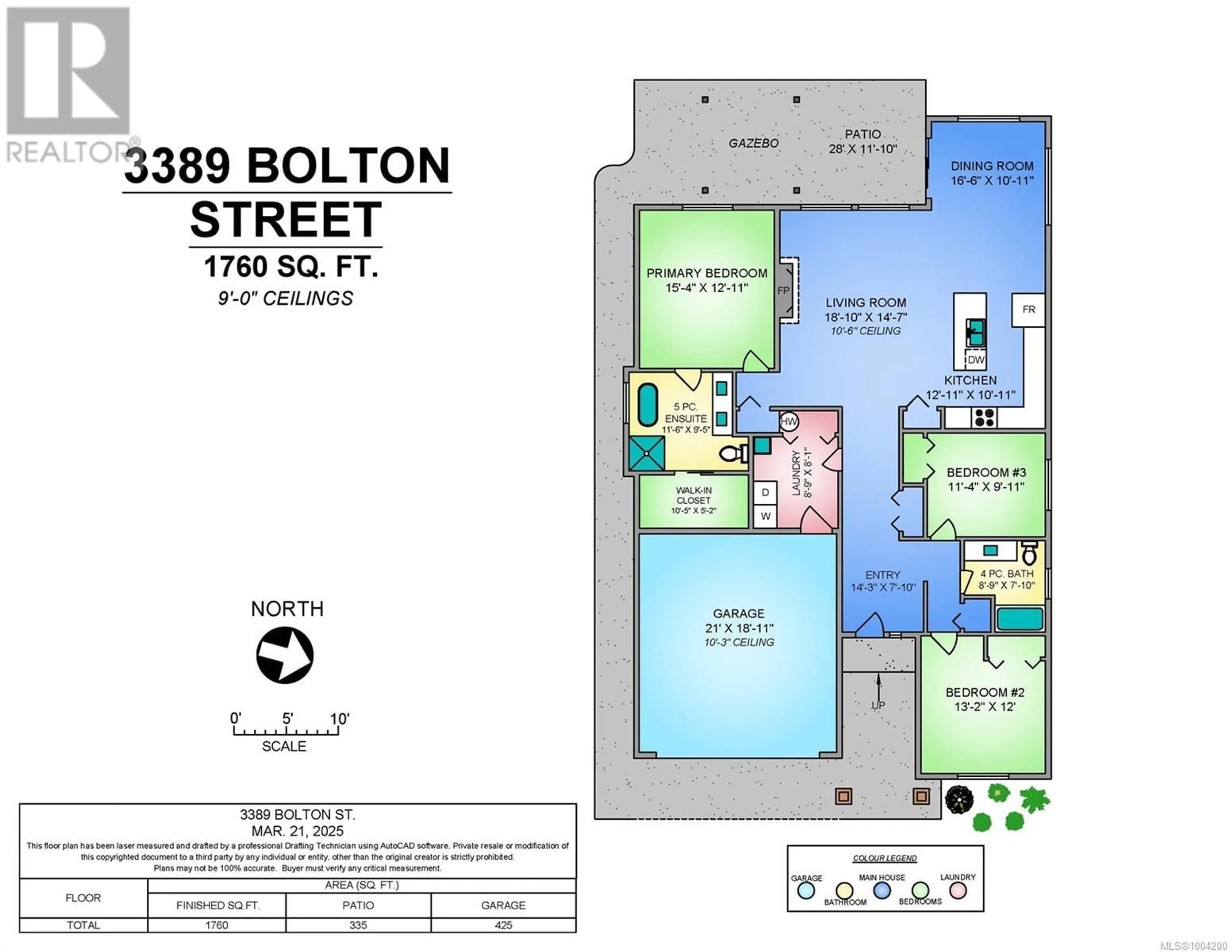 Floor plan for 3389 BOLTON STREET, Cumberland British Columbia V0R1S0