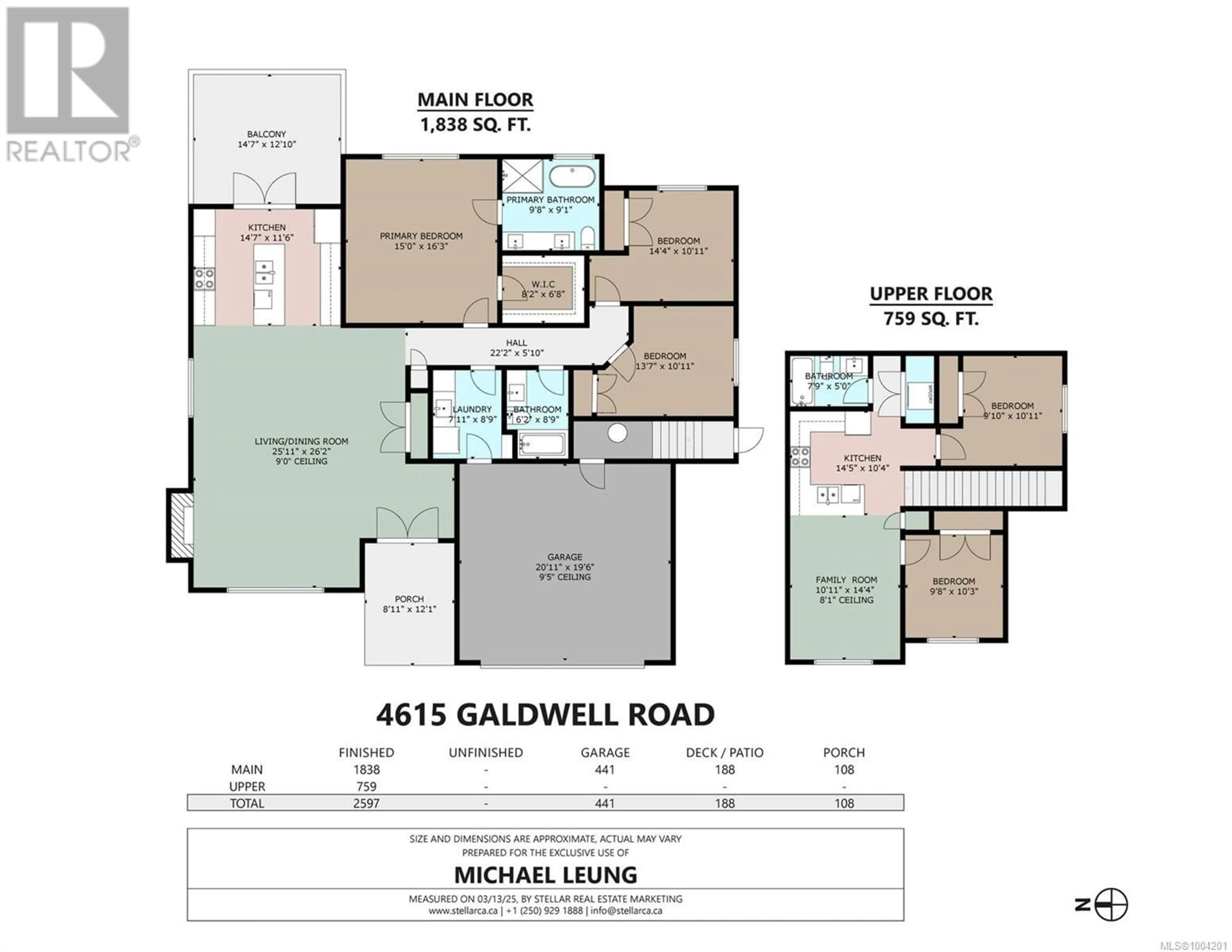 Floor plan for 4615 GALDWELL ROAD, Cowichan Bay British Columbia V0R1N1