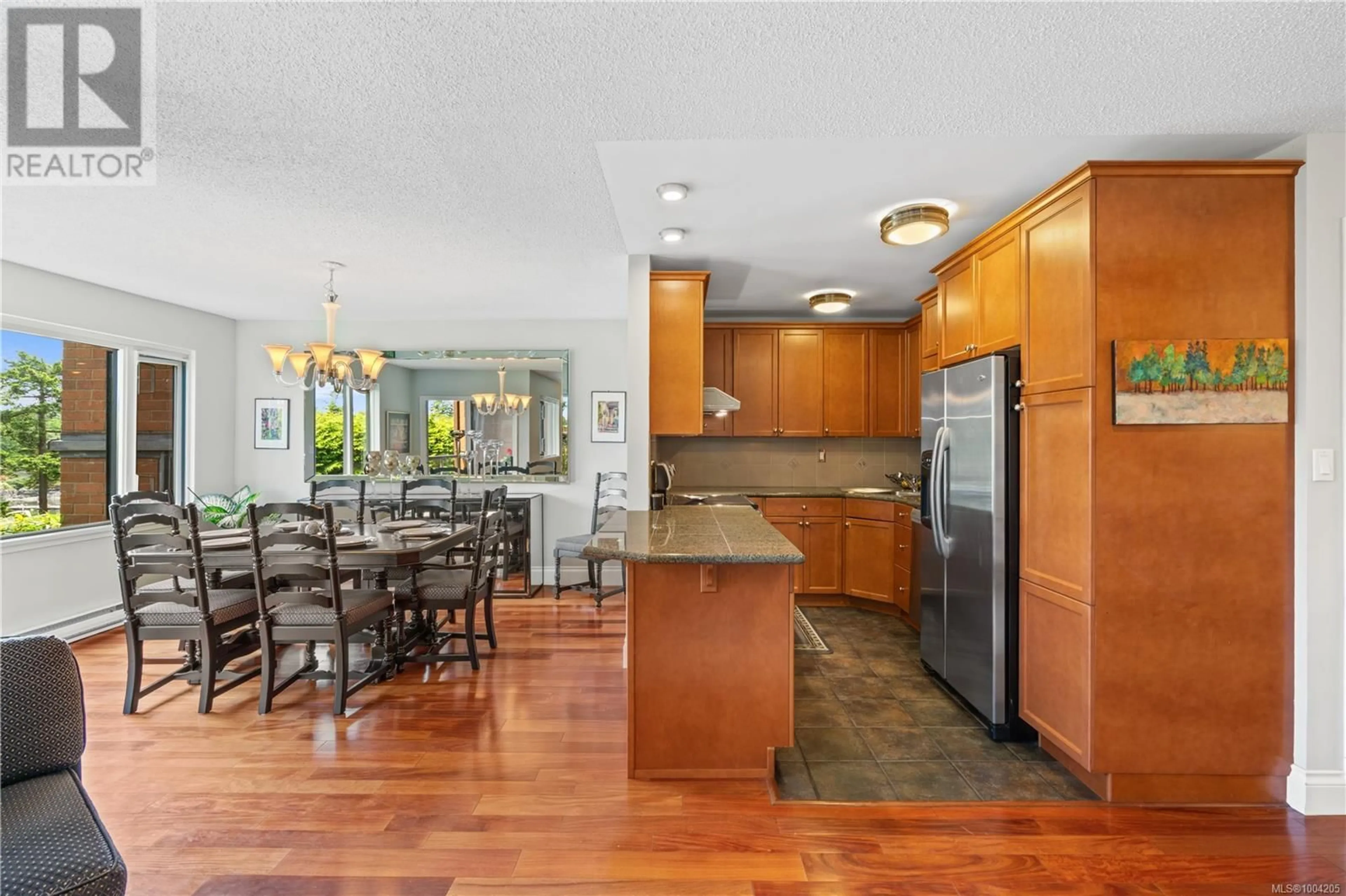 Open concept kitchen, ceramic/tile floor for 103 - 105 GORGE ROAD EAST, Victoria British Columbia V9A6Z3