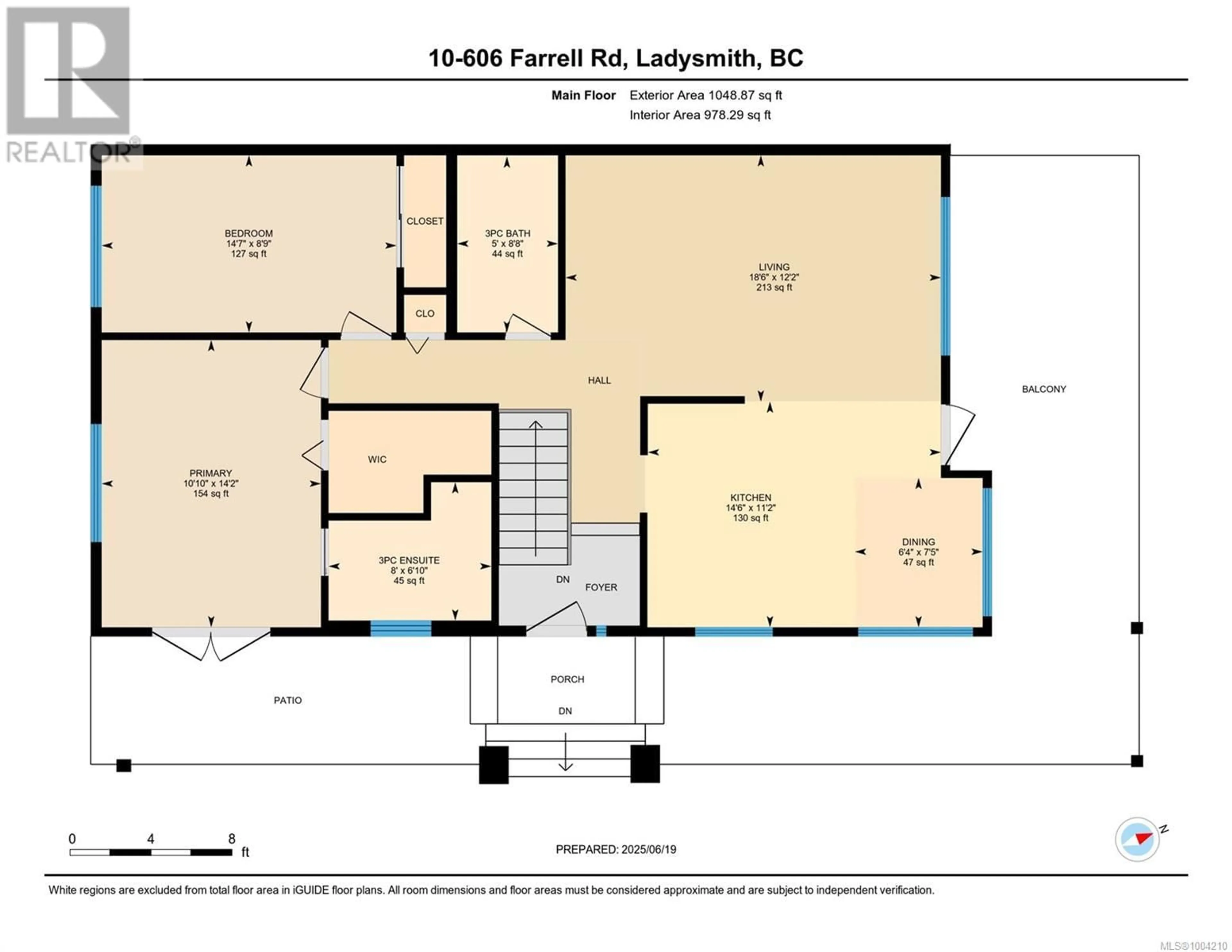 Floor plan for 10 - 606 FARRELL ROAD, Ladysmith British Columbia V9G1W9