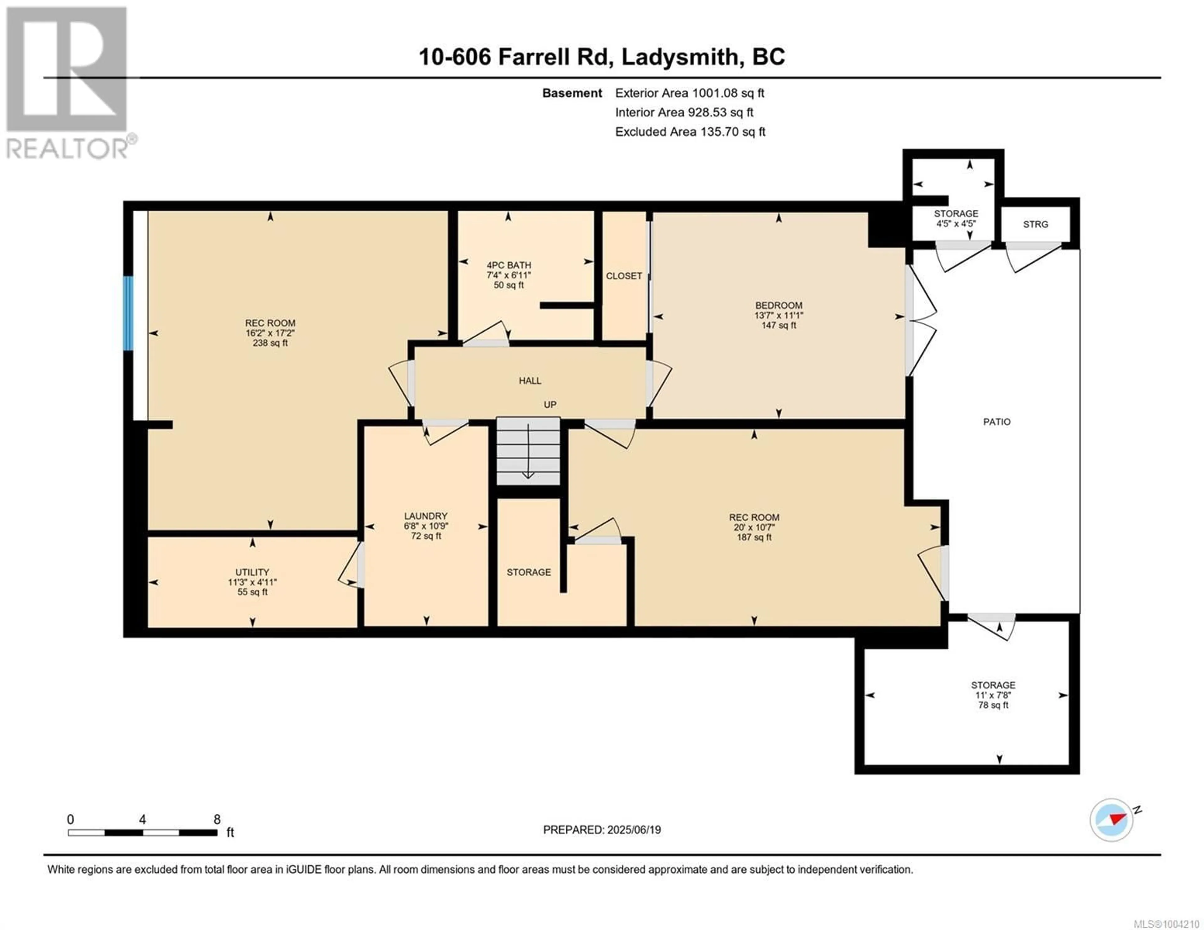 Floor plan for 10 - 606 FARRELL ROAD, Ladysmith British Columbia V9G1W9