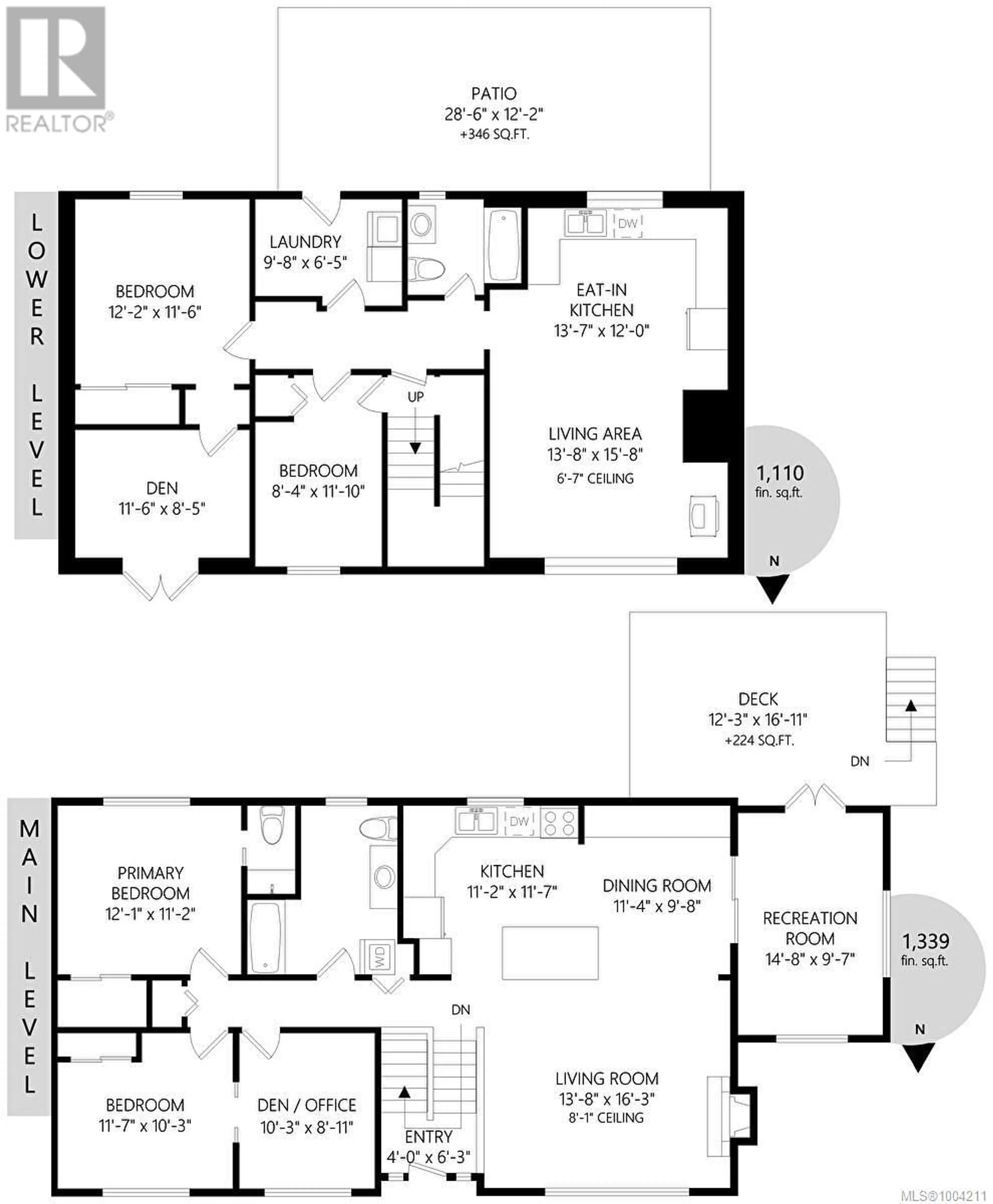 Floor plan for 409 RAYNERWOOD PLACE, Colwood British Columbia V9C2B4