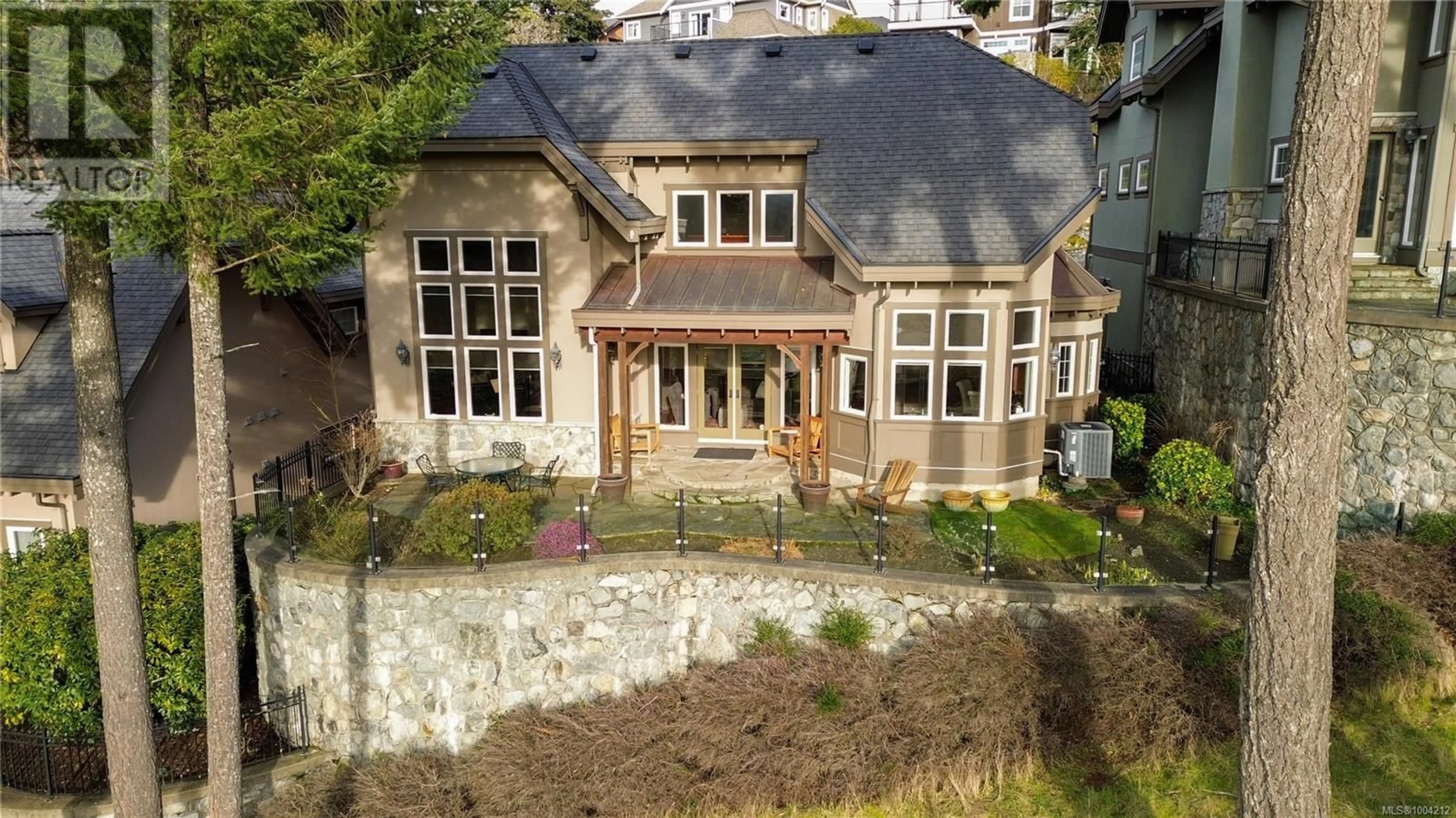 A pic from outside/outdoor area/front of a property/back of a property/a pic from drone, building for 2212 ISLAND FALLS PLACE, Langford British Columbia V9B6V3
