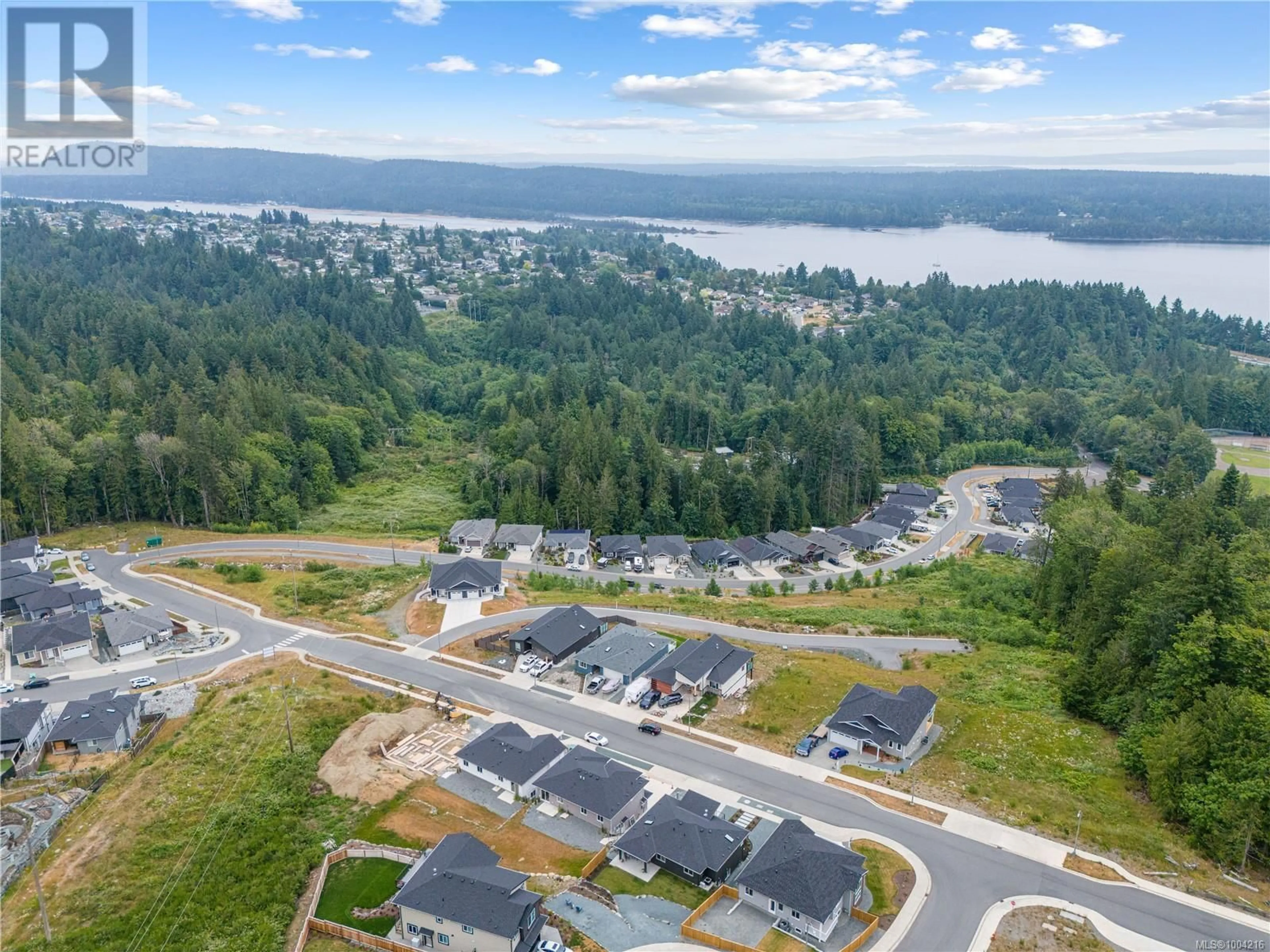 A pic from outside/outdoor area/front of a property/back of a property/a pic from drone, water/lake/river/ocean view for 431 COLONIA DRIVE SOUTH, Ladysmith British Columbia V9G0B8