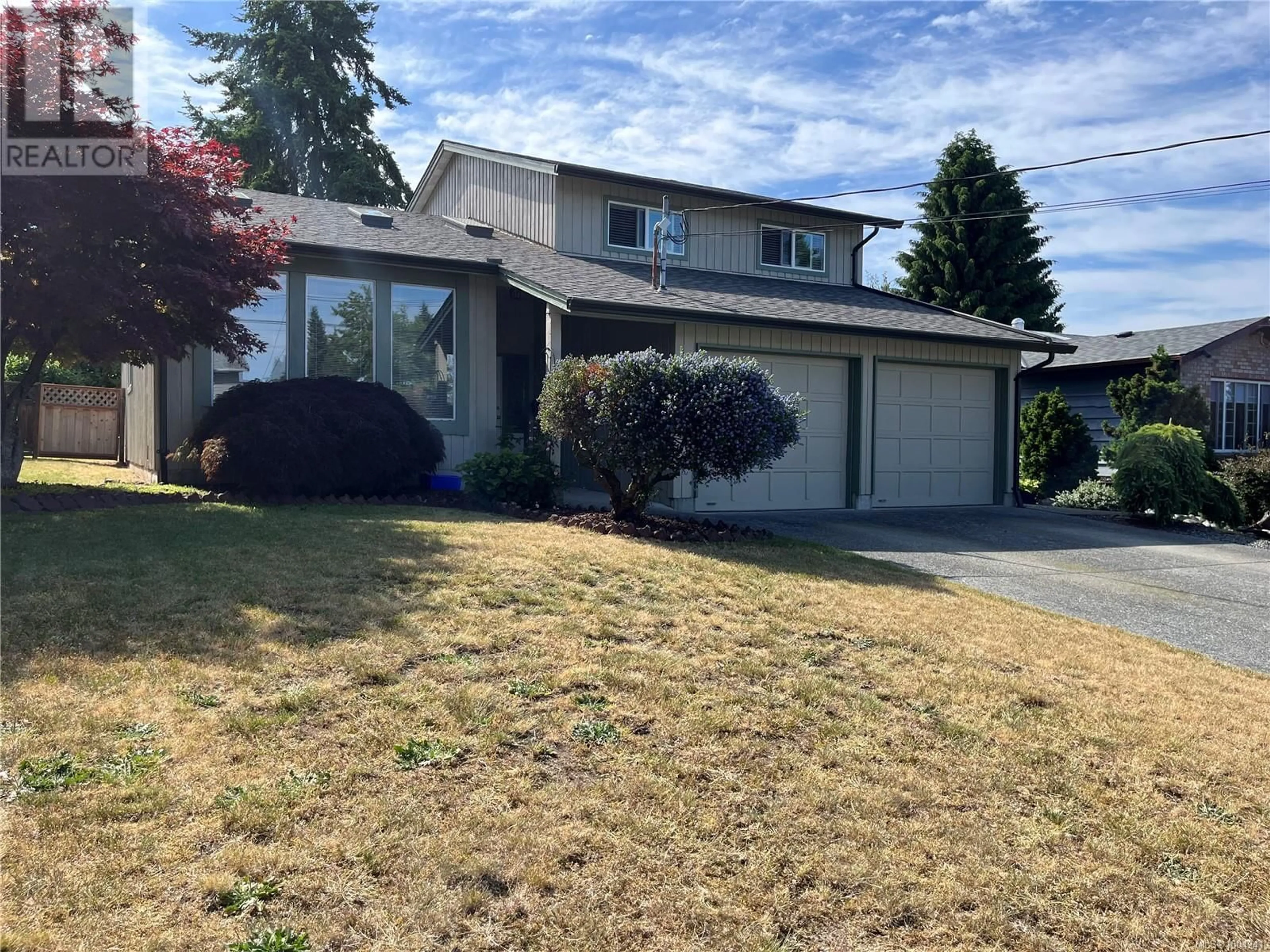 Home with vinyl exterior material, street for 141 DAVIES LANE, Nanaimo British Columbia V9S5M4