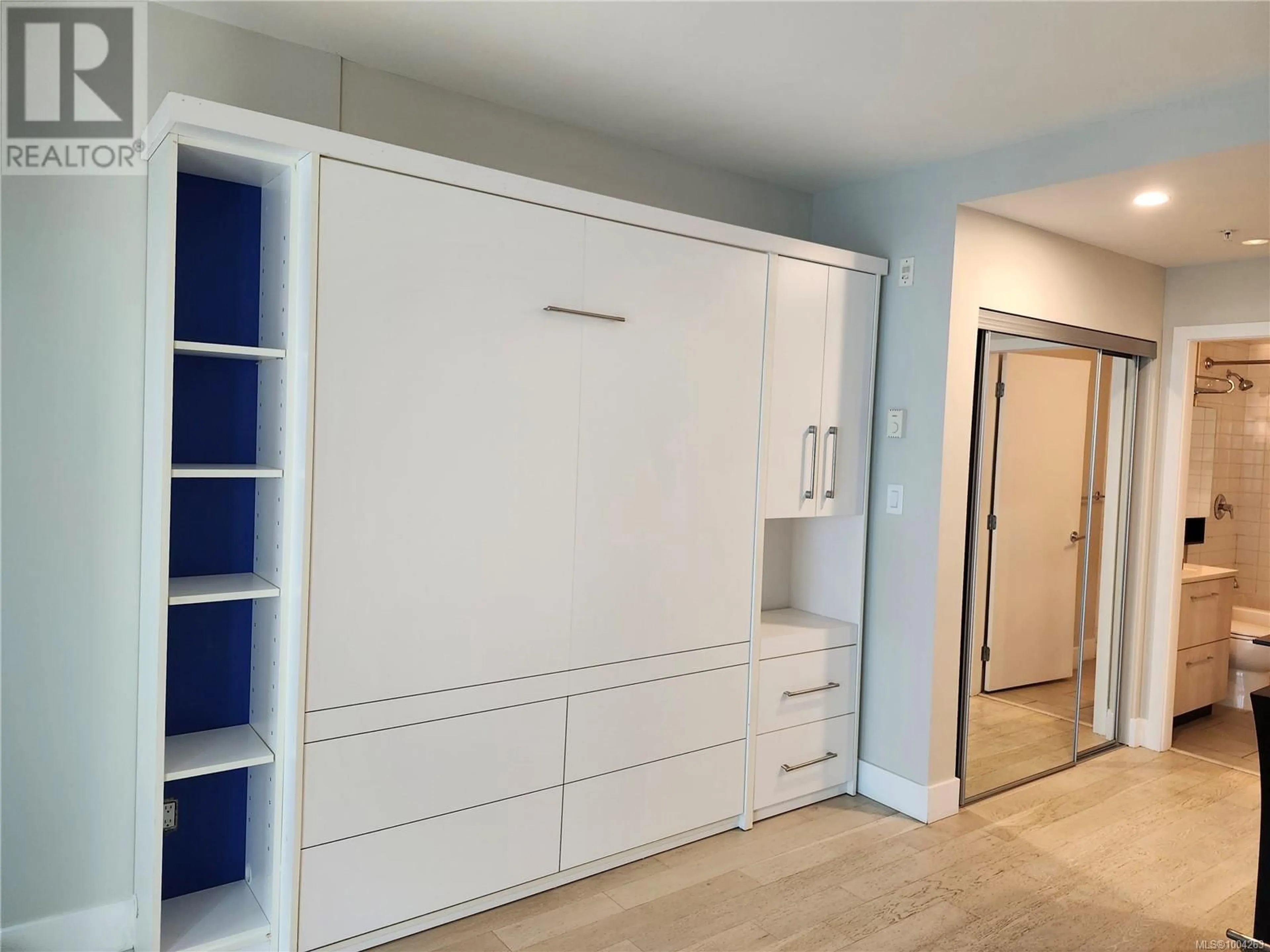 Storage room or clothes room or walk-in closet for 205 - 1090 JOHNSON STREET, Victoria British Columbia V8V3N7