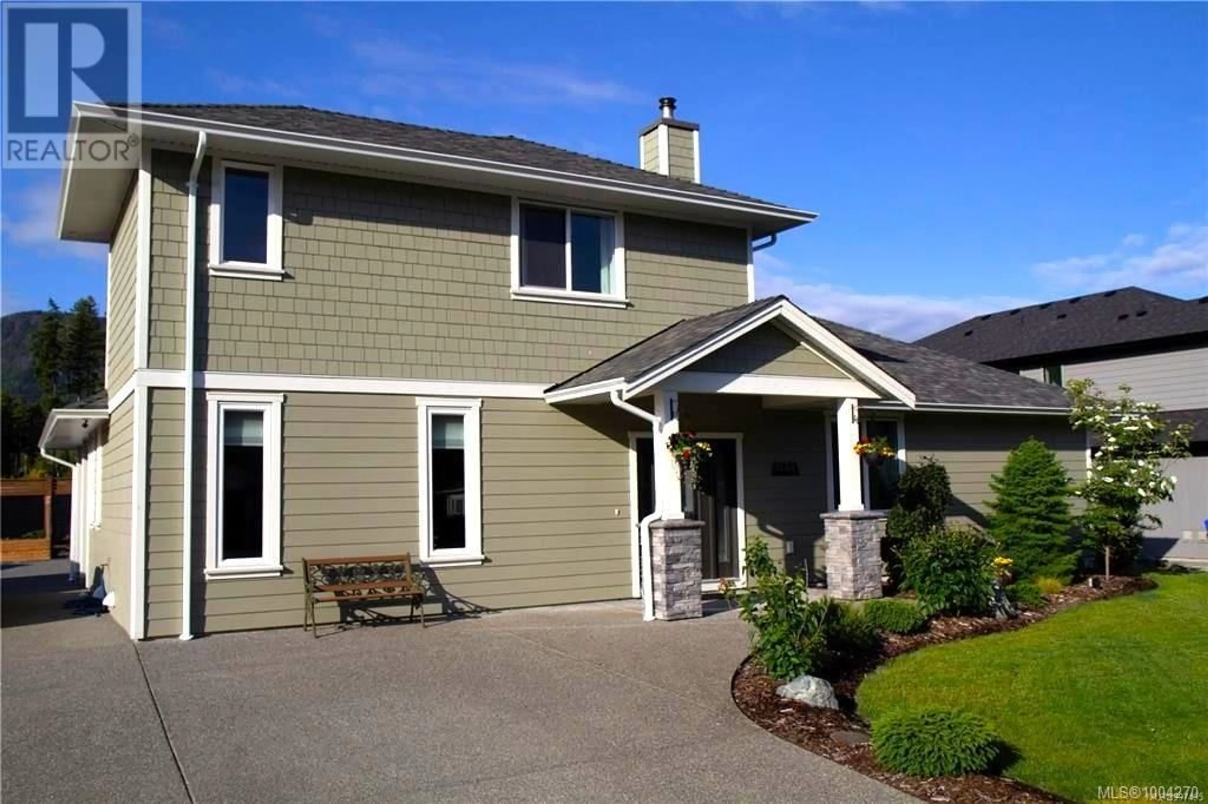 Home with vinyl exterior material, street for 168 EDGEWOOD DRIVE, Lake Cowichan British Columbia V0R2G0