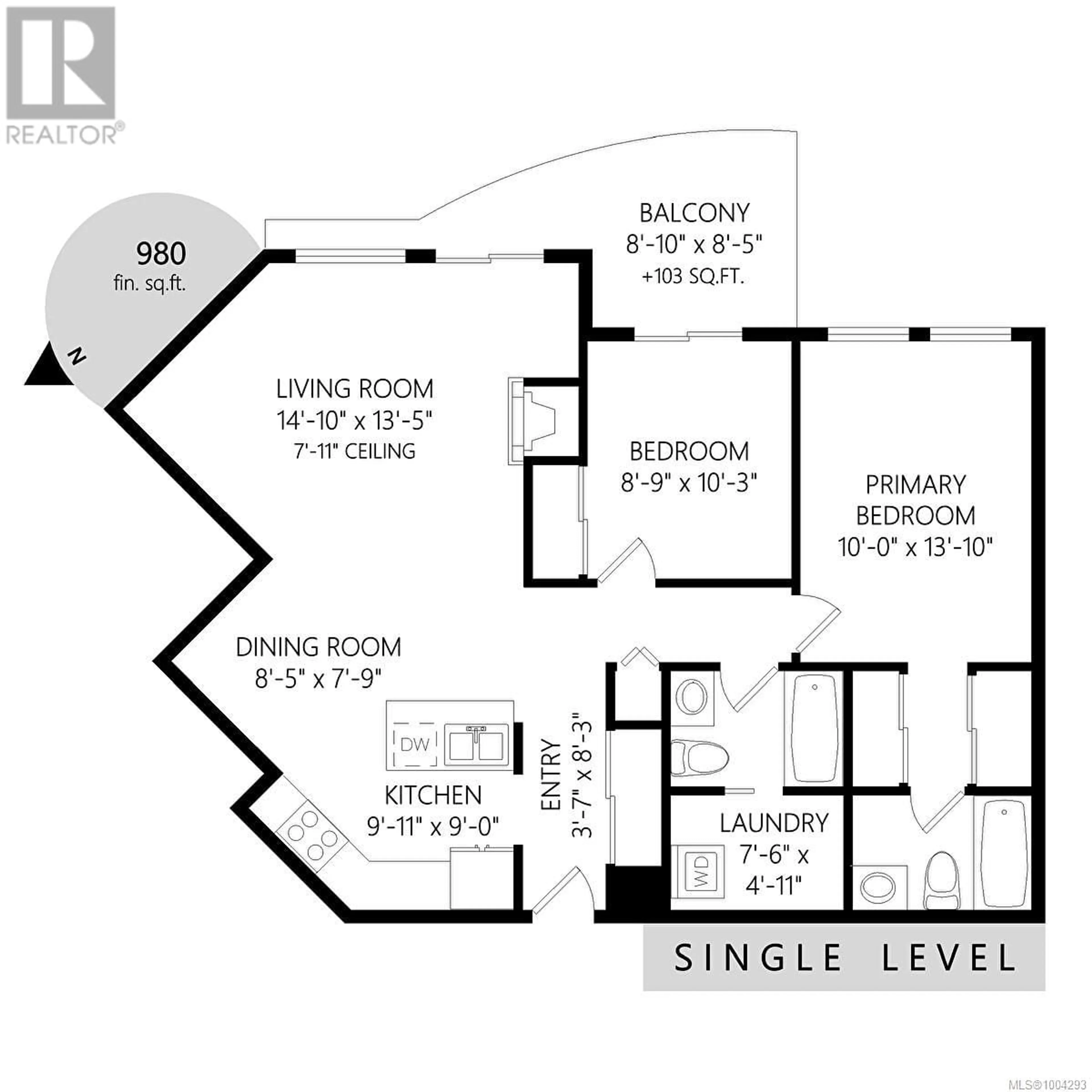 Floor plan for 406 - 770 POPLAR STREET, Nanaimo British Columbia V9S2H6