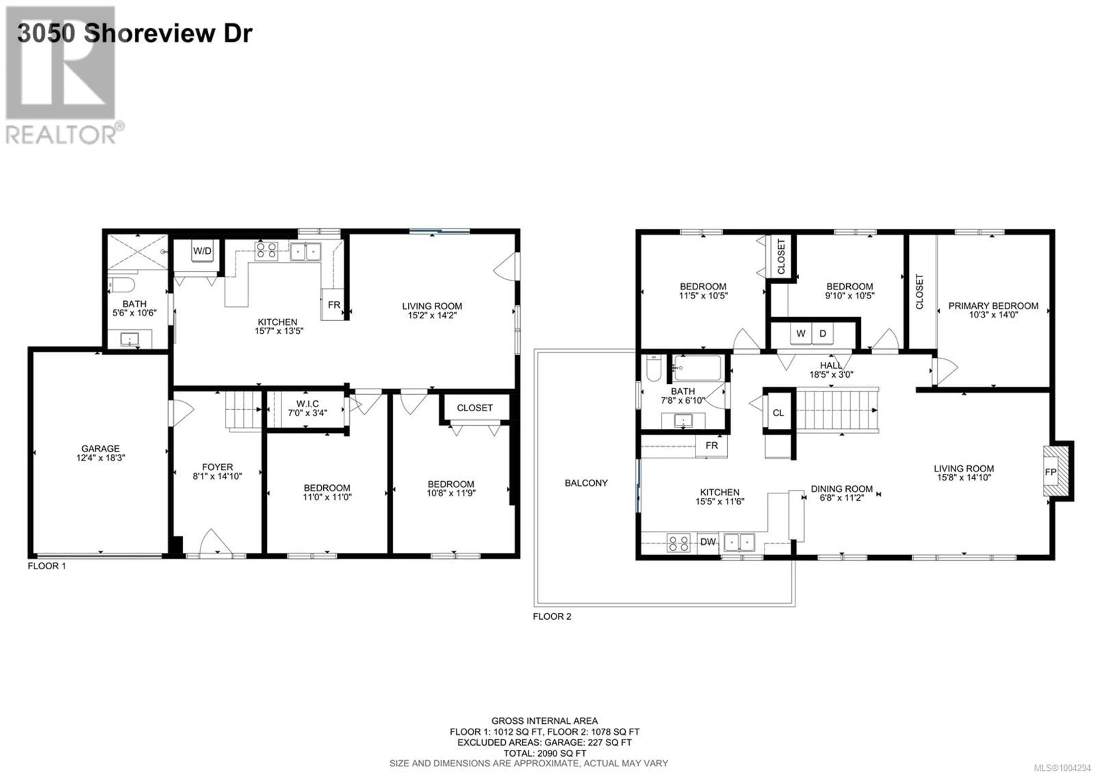 Floor plan for 3050 SHOREVIEW DRIVE, Langford British Columbia V9B4K5