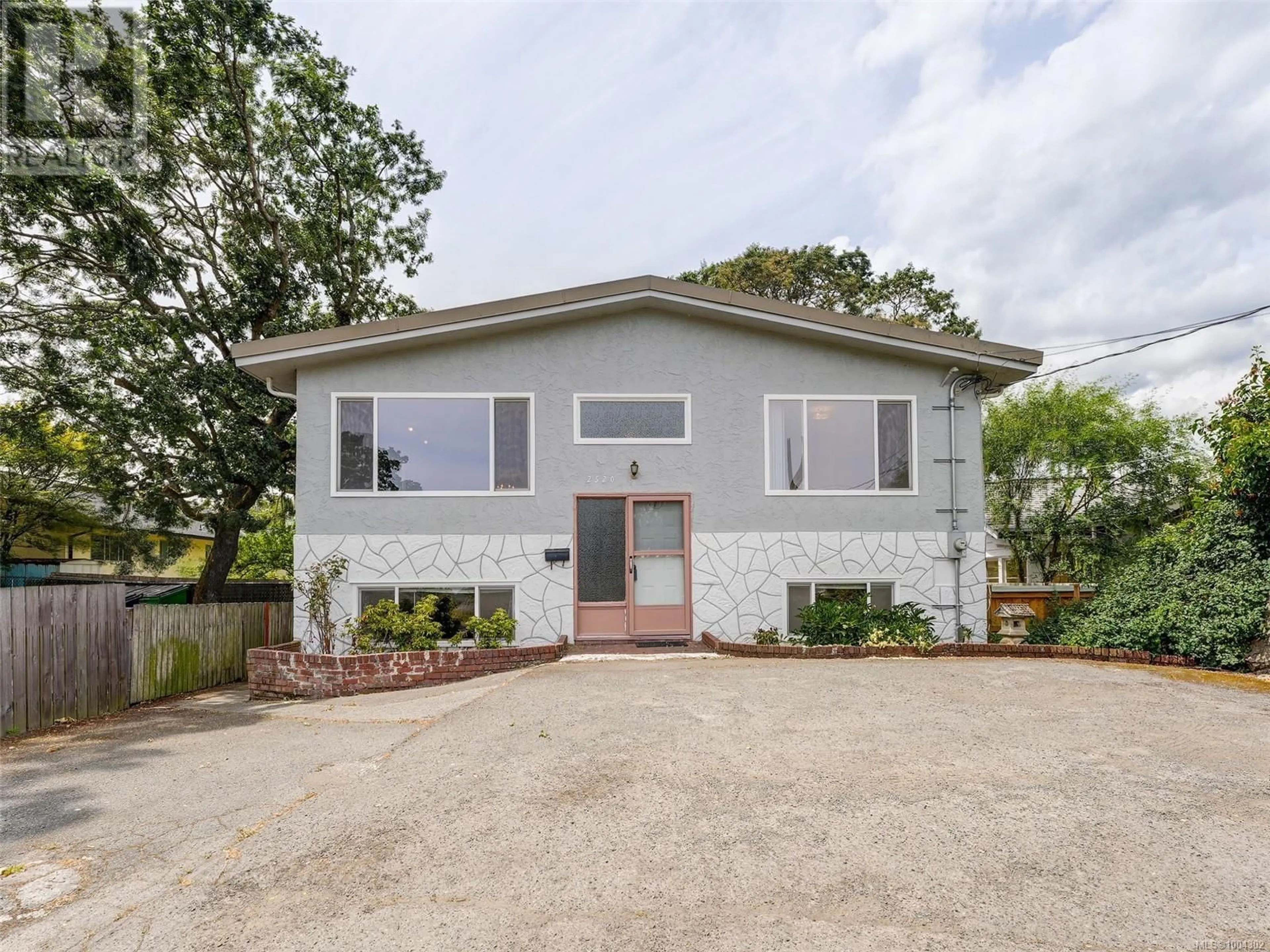 Home with vinyl exterior material, street for 2520 FIFTH STREET, Victoria British Columbia V8T4A8